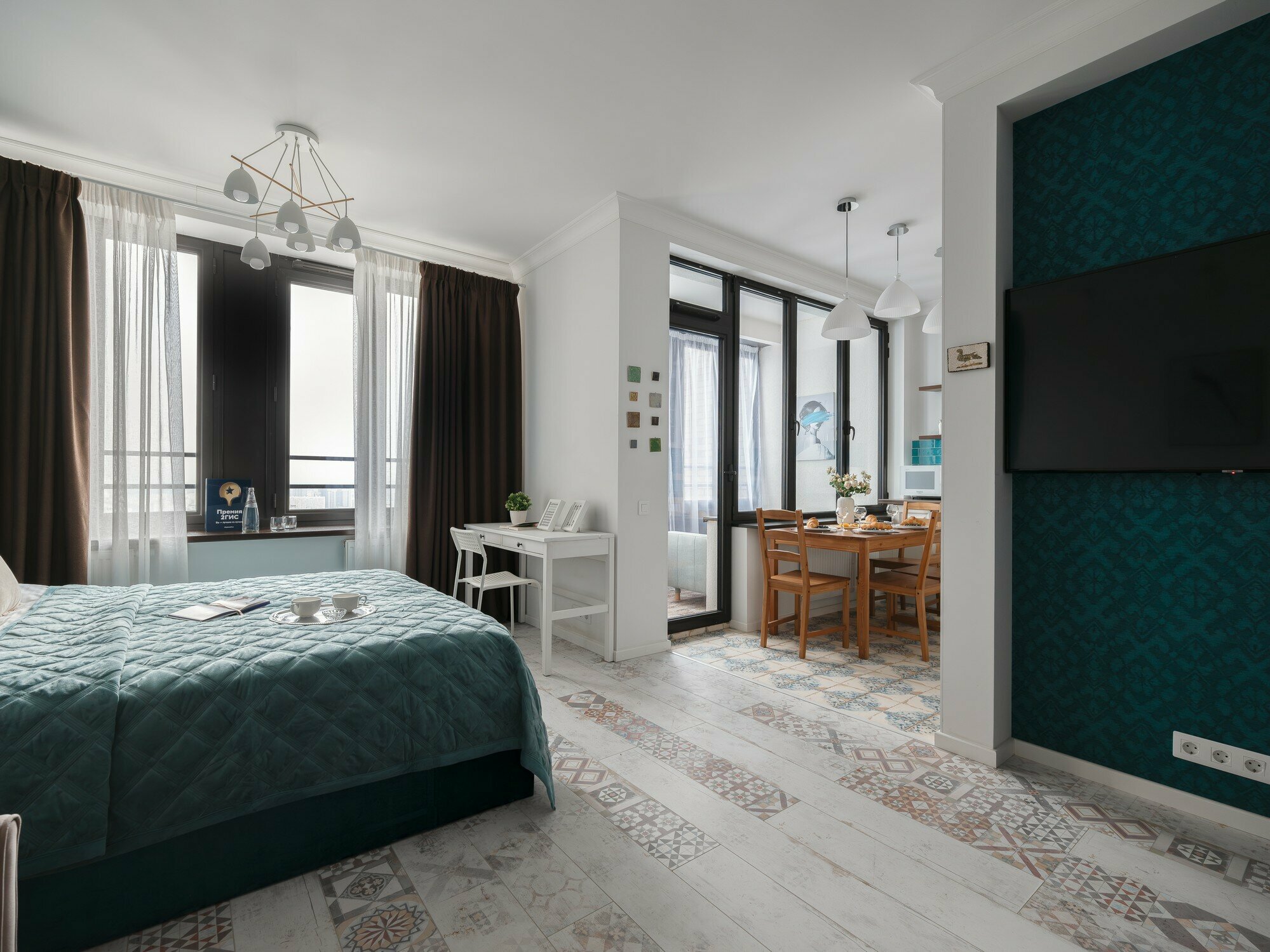 Arcadia - 4х местные премиум апартаменты в "Савеловский-Сити" (34 этаж)