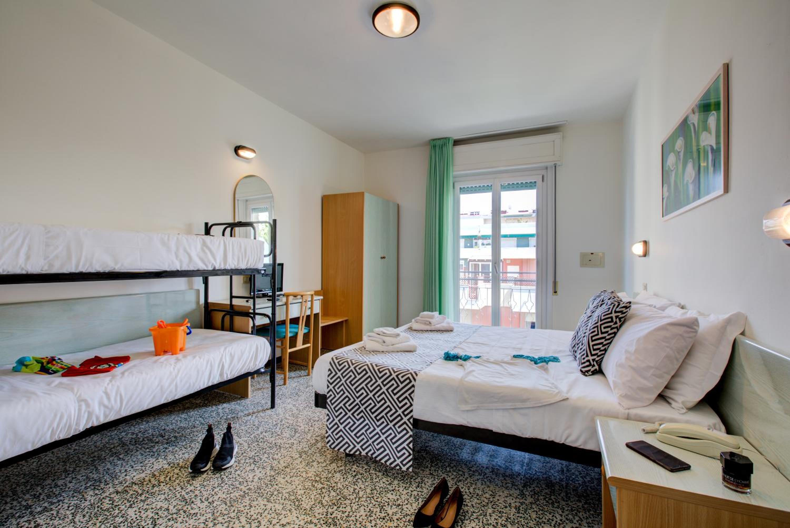 Quadruple Room with Balcony