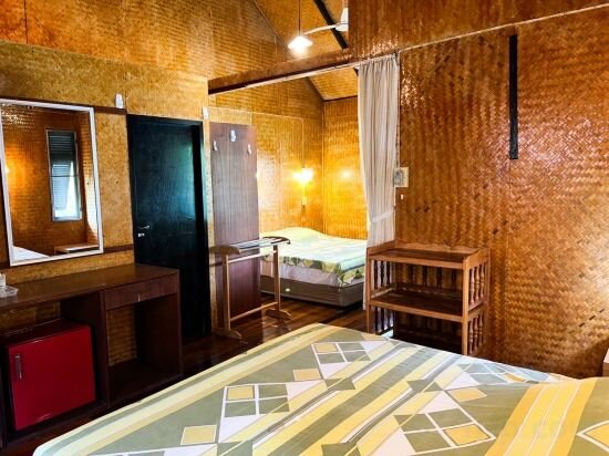 Family Bungalow With Fan And Hot Shower