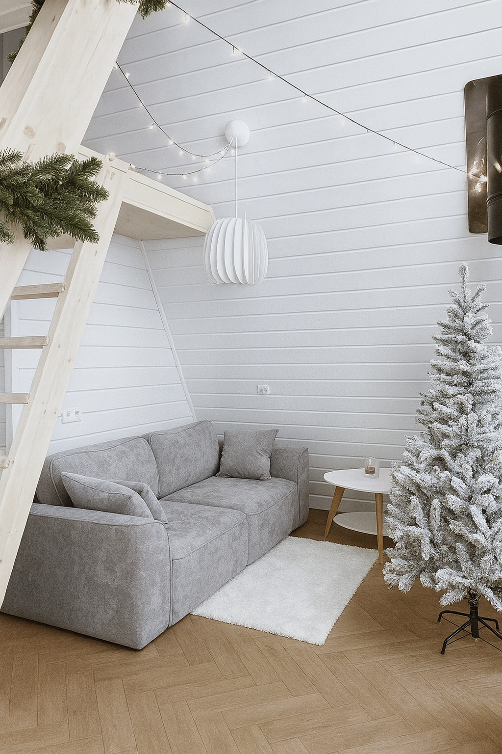 Дом с балконом