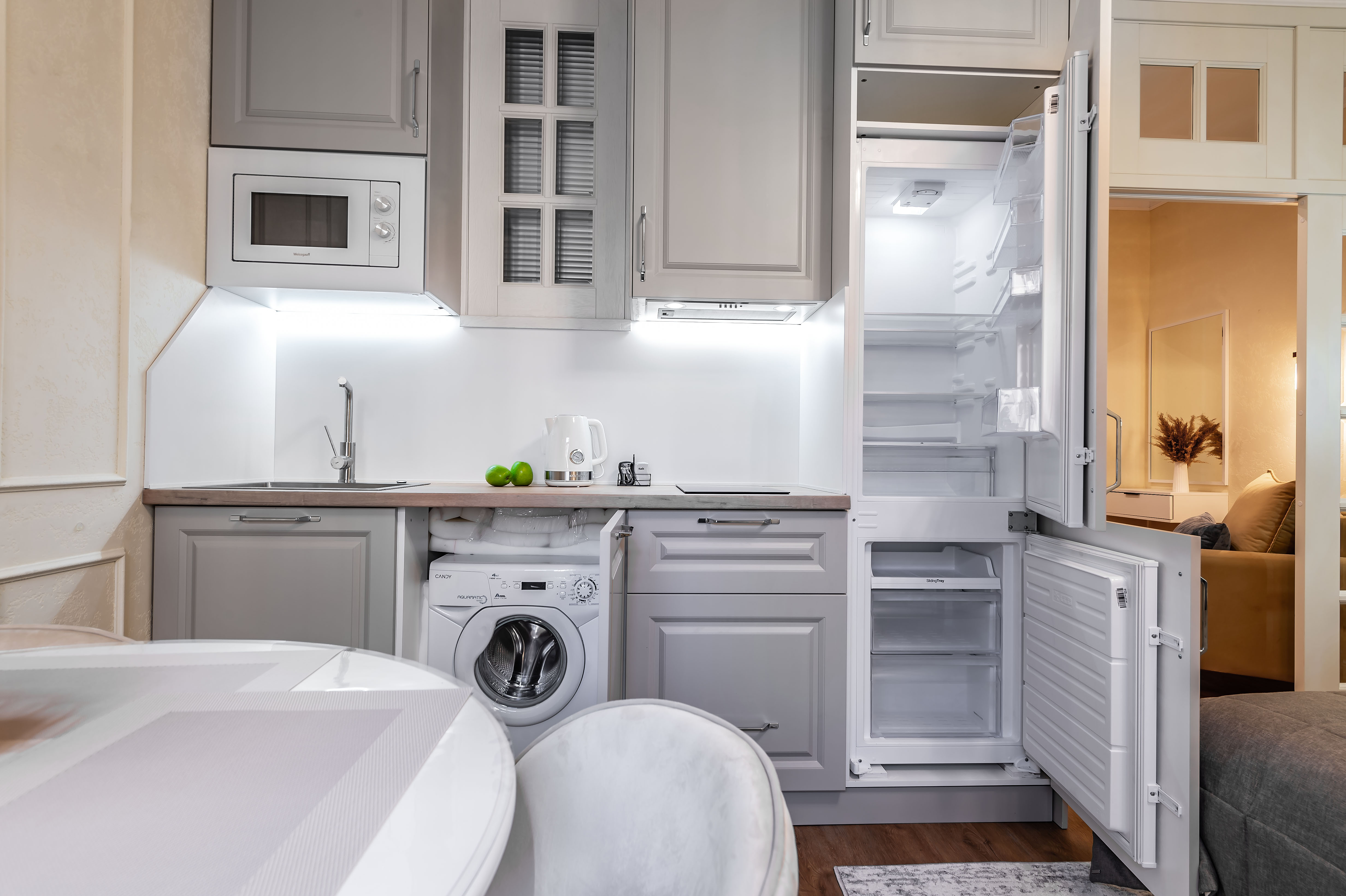 Трёхместный апартамент с кухней