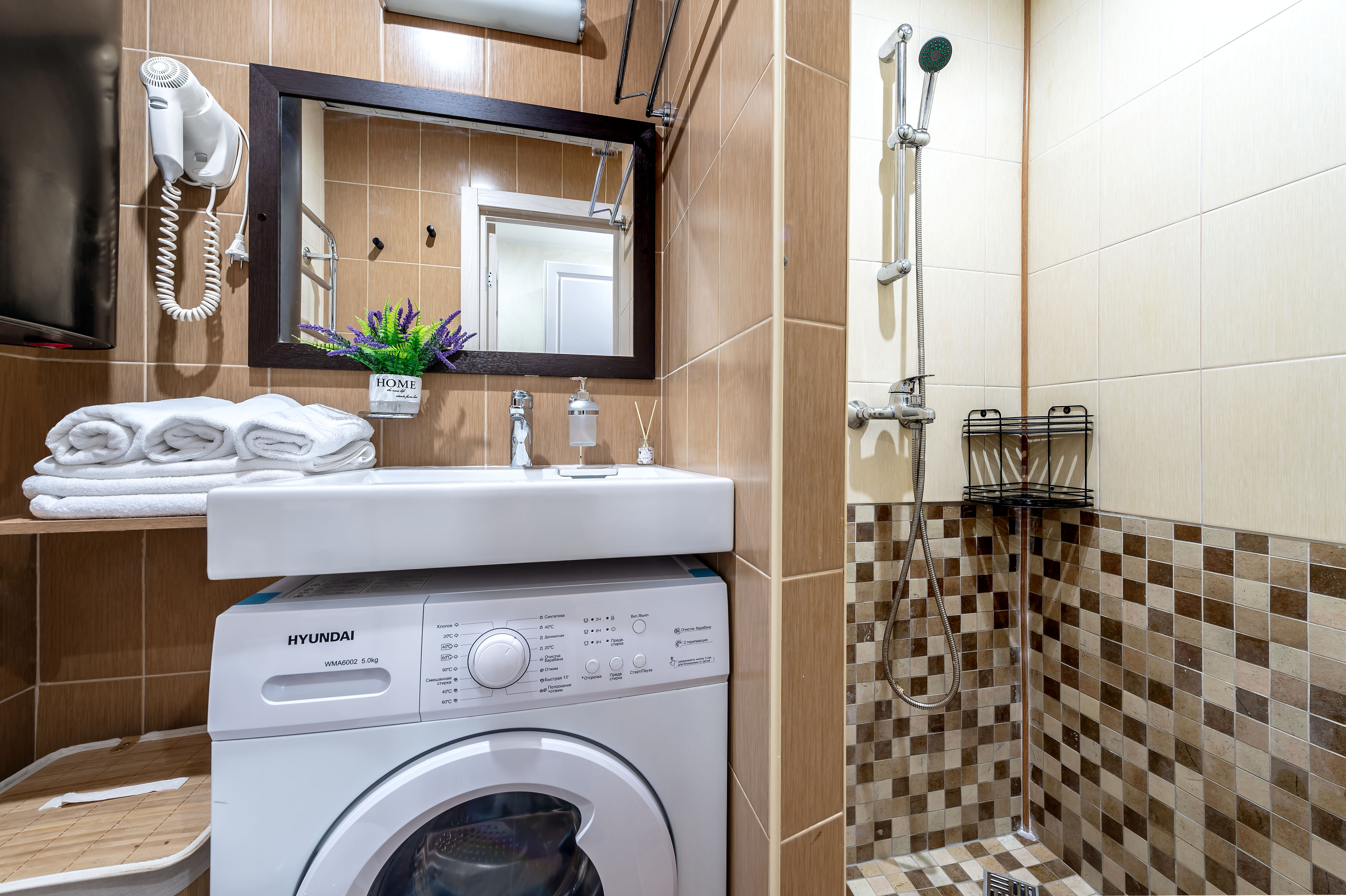 Четырёхместный апартамент с кухней 26м