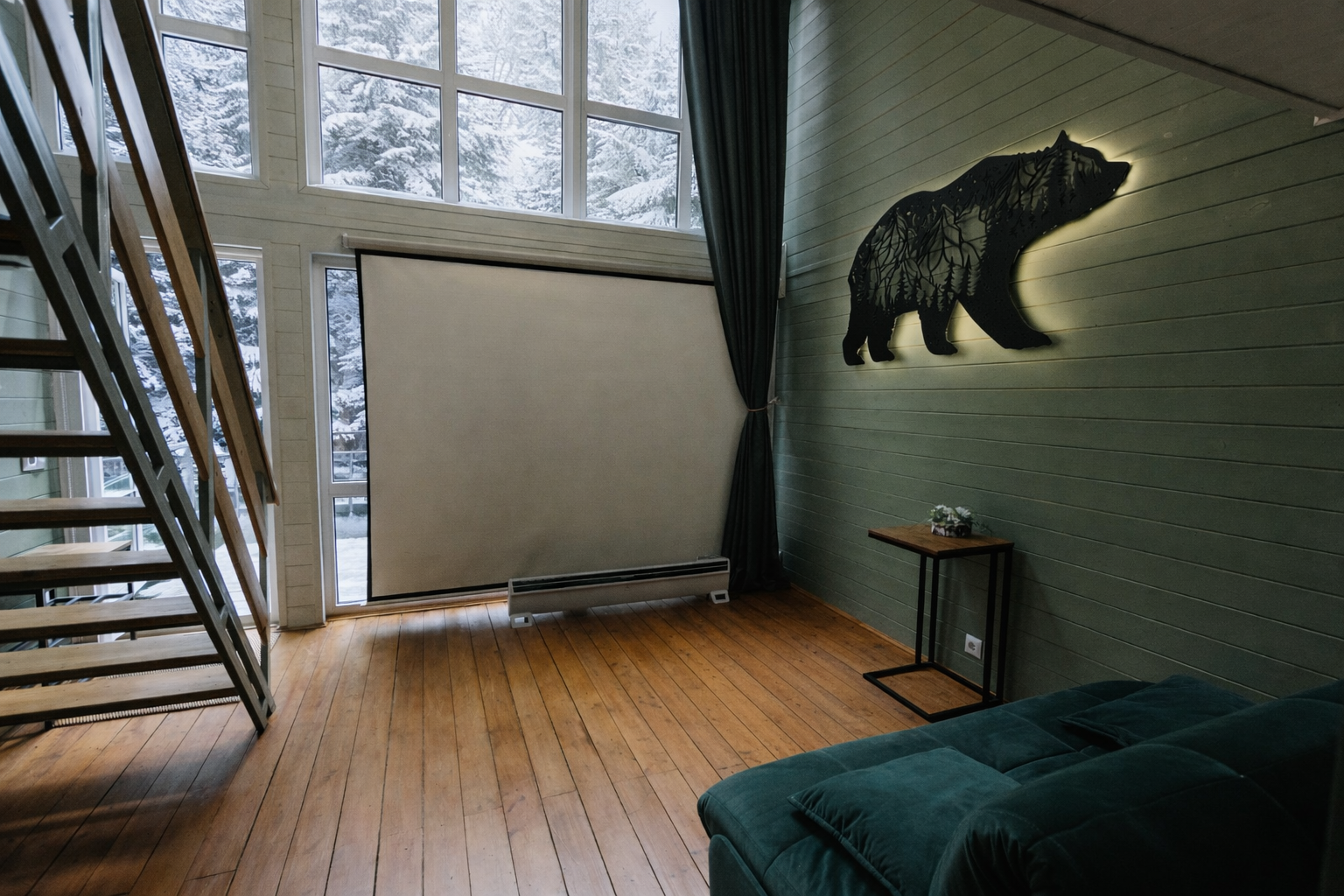 Дом с видом на лес