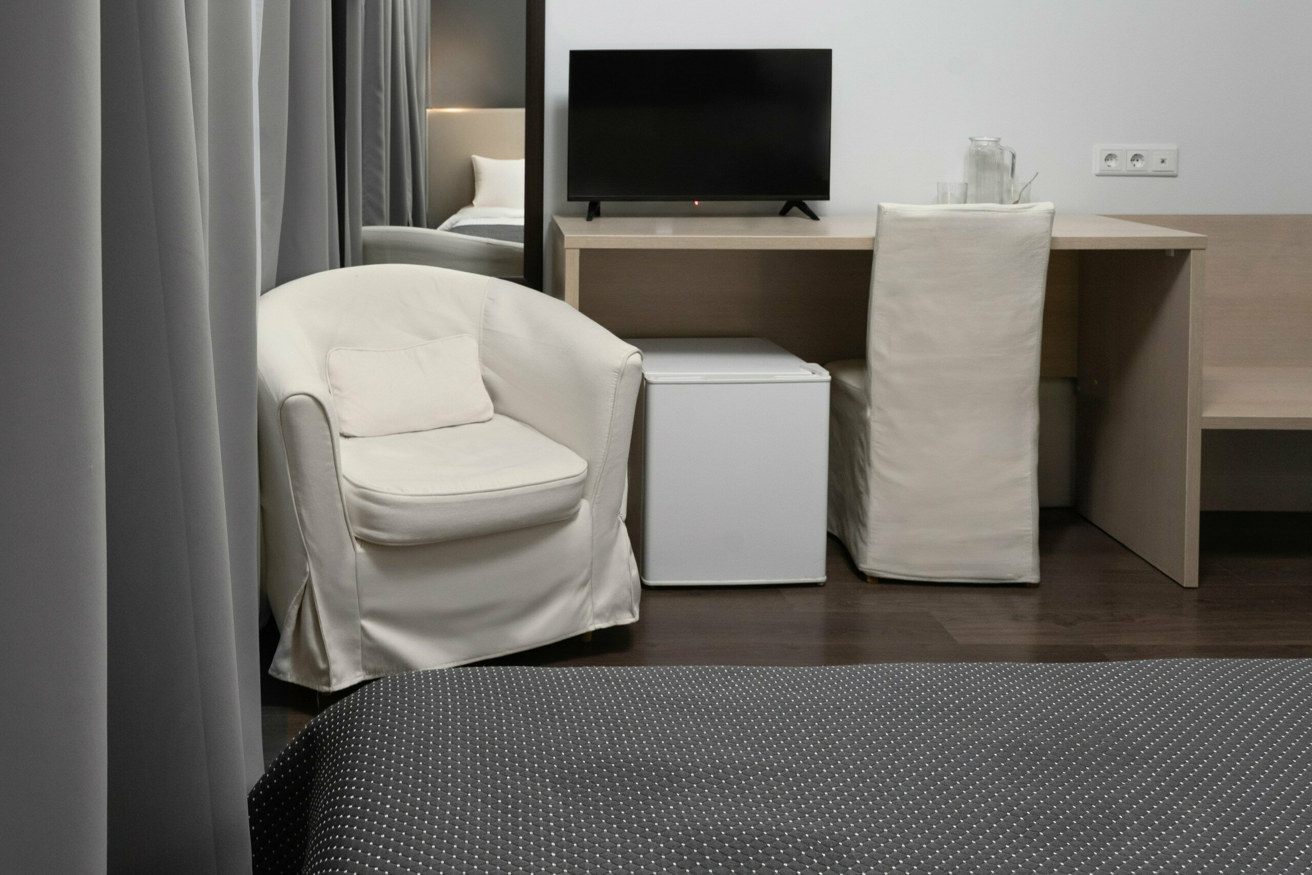 Комфорт с одной двуспальной кроватью