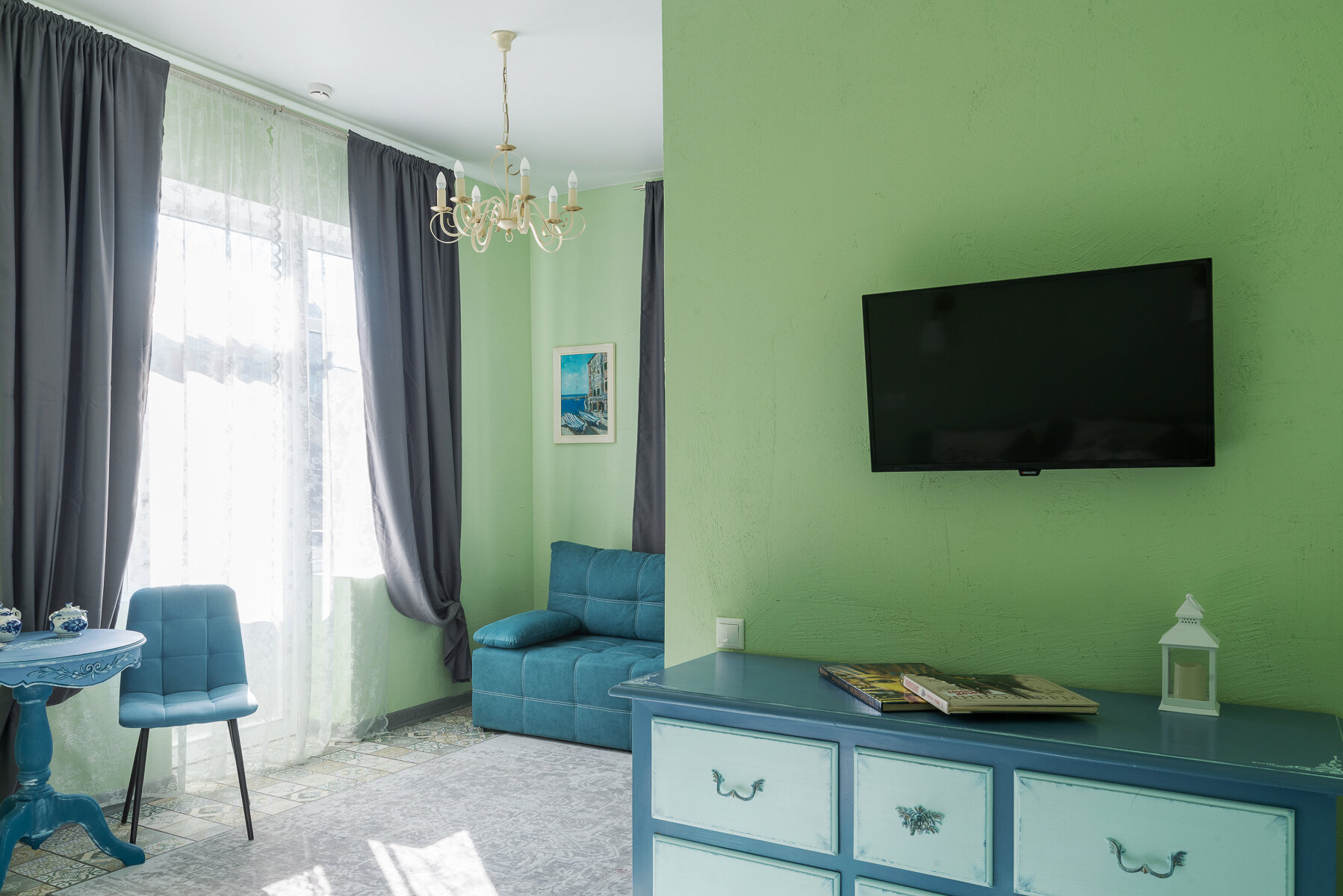 Делюкс четырехместный однокомнатный