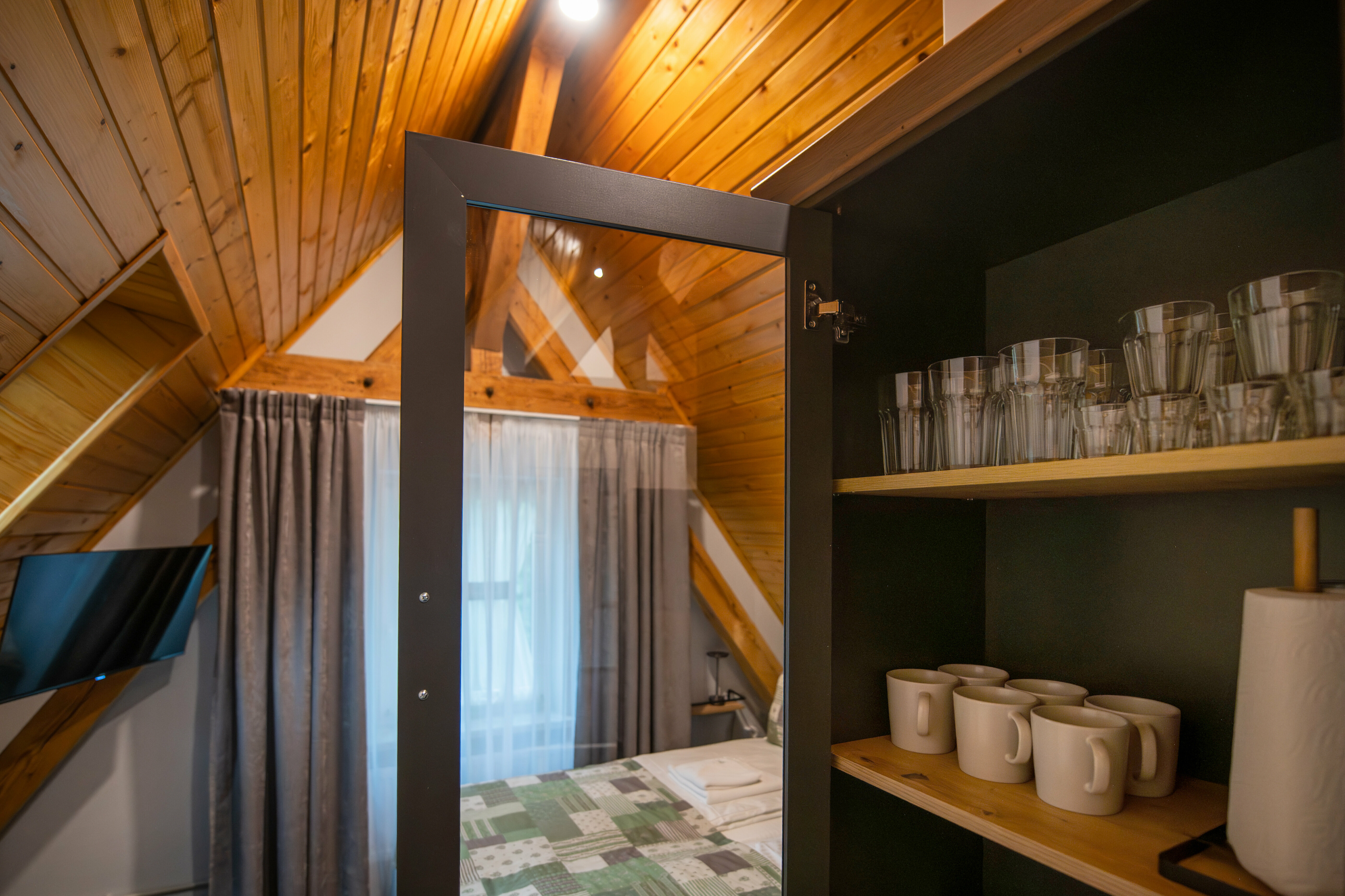 Двухкомнатные апартаменты в мансарде