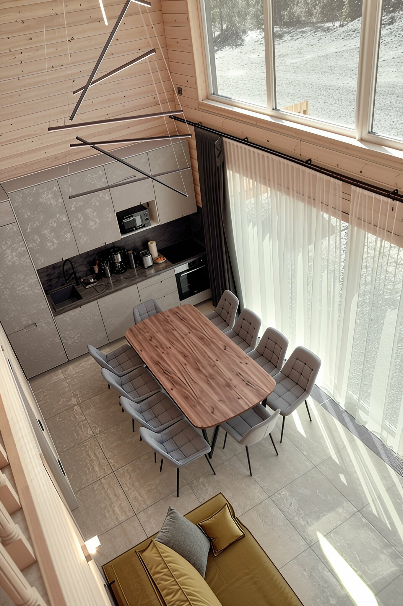 Двухэтажный коттедж