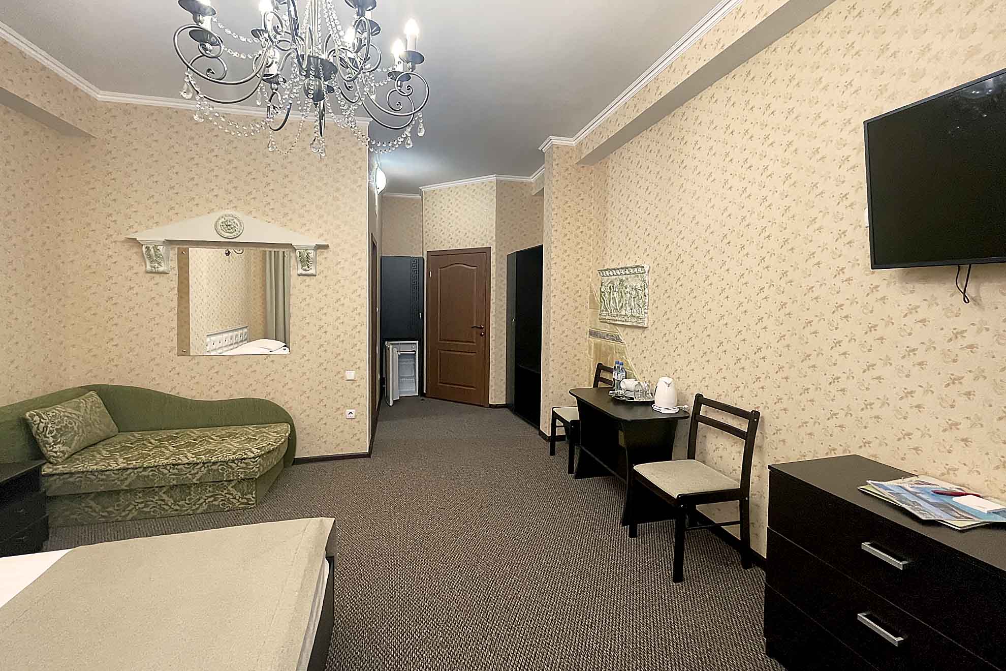 Бюджетный трехместный номер