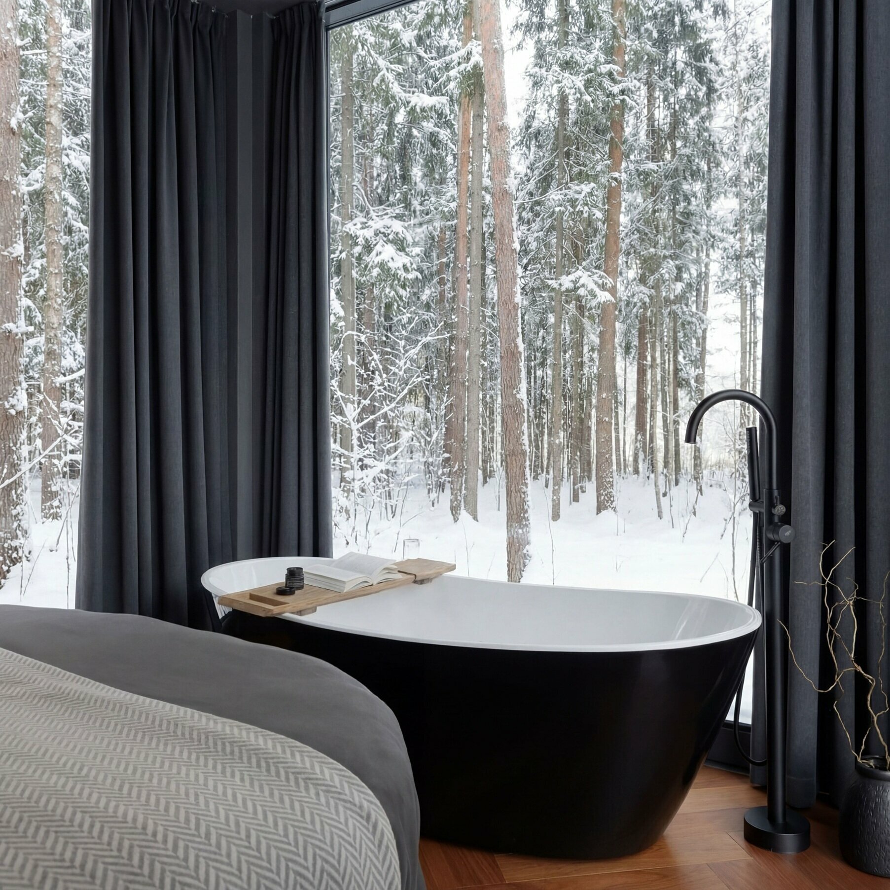 Куб Аквариум с ванной