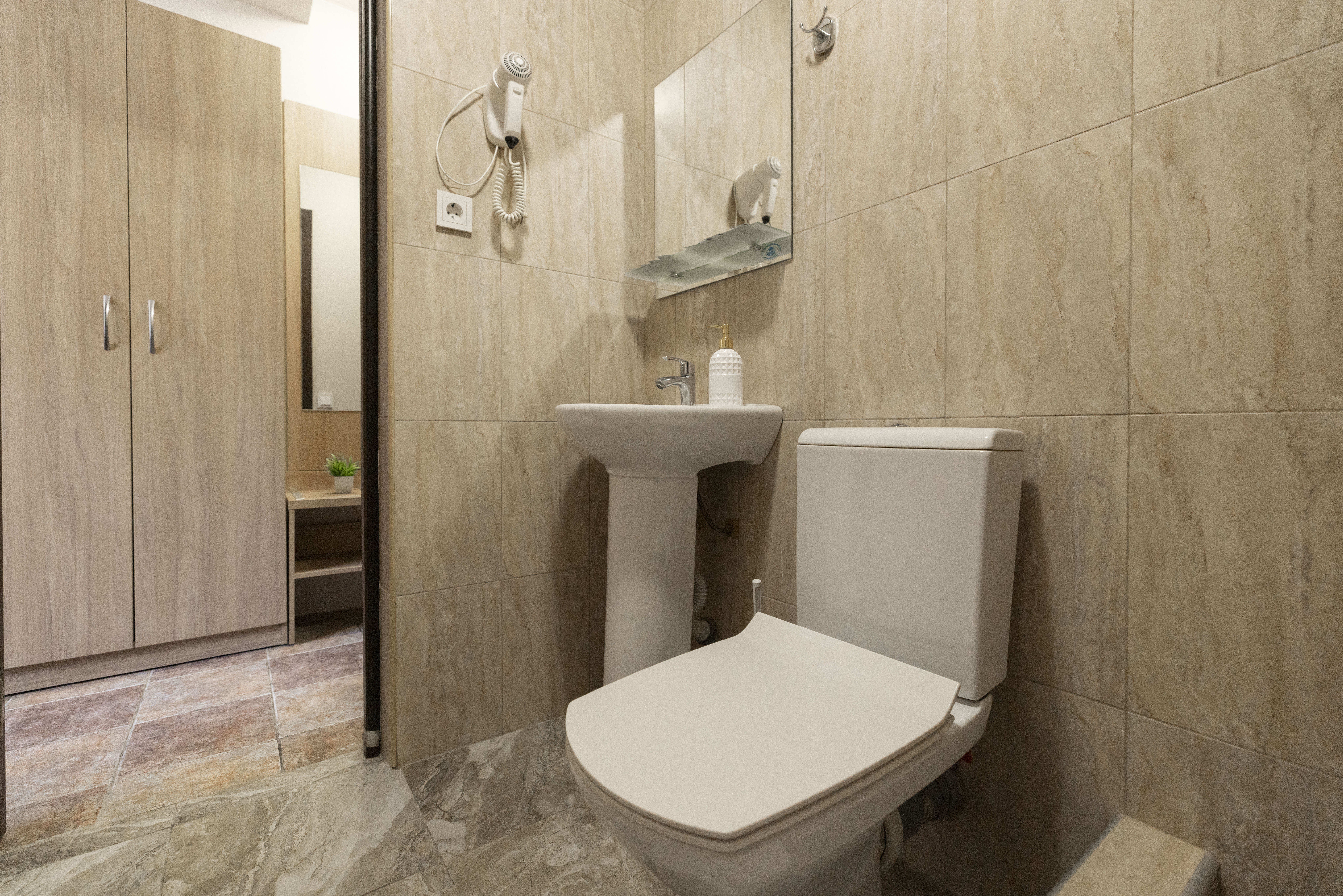 De Luxe с балконом и красивым видом