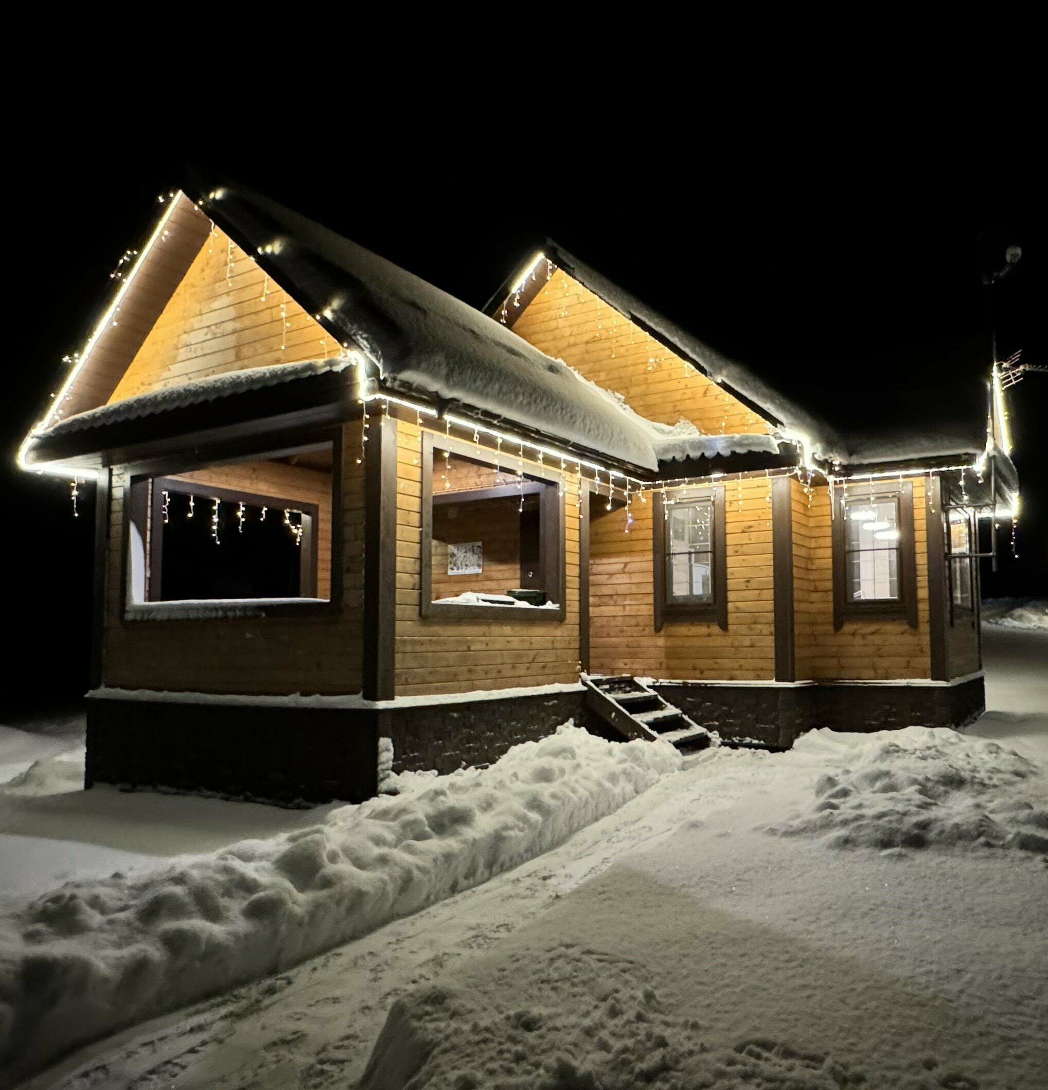 Коттедж с собственной сауной и видом на озеро