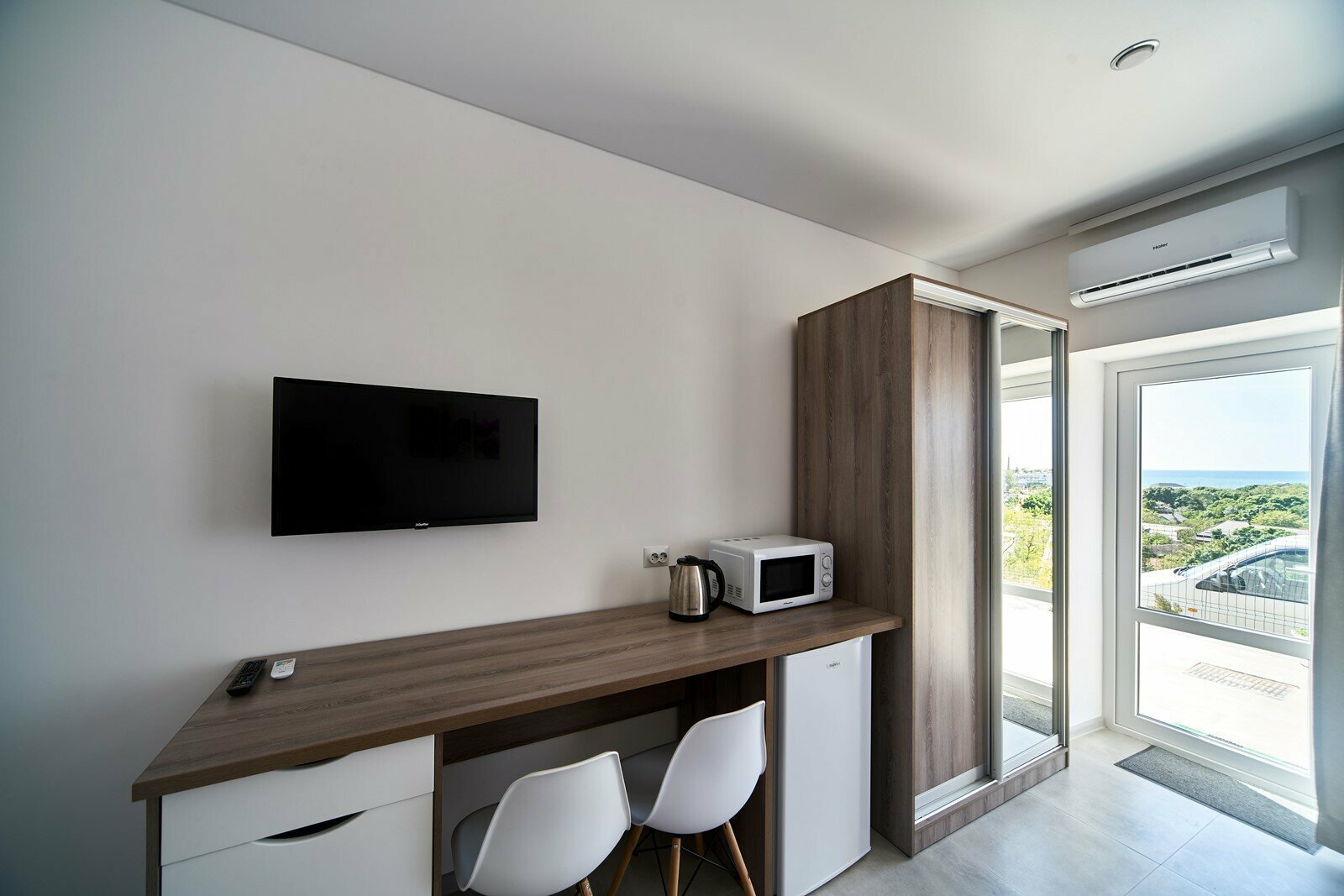 Четырехместный номер с видом на море