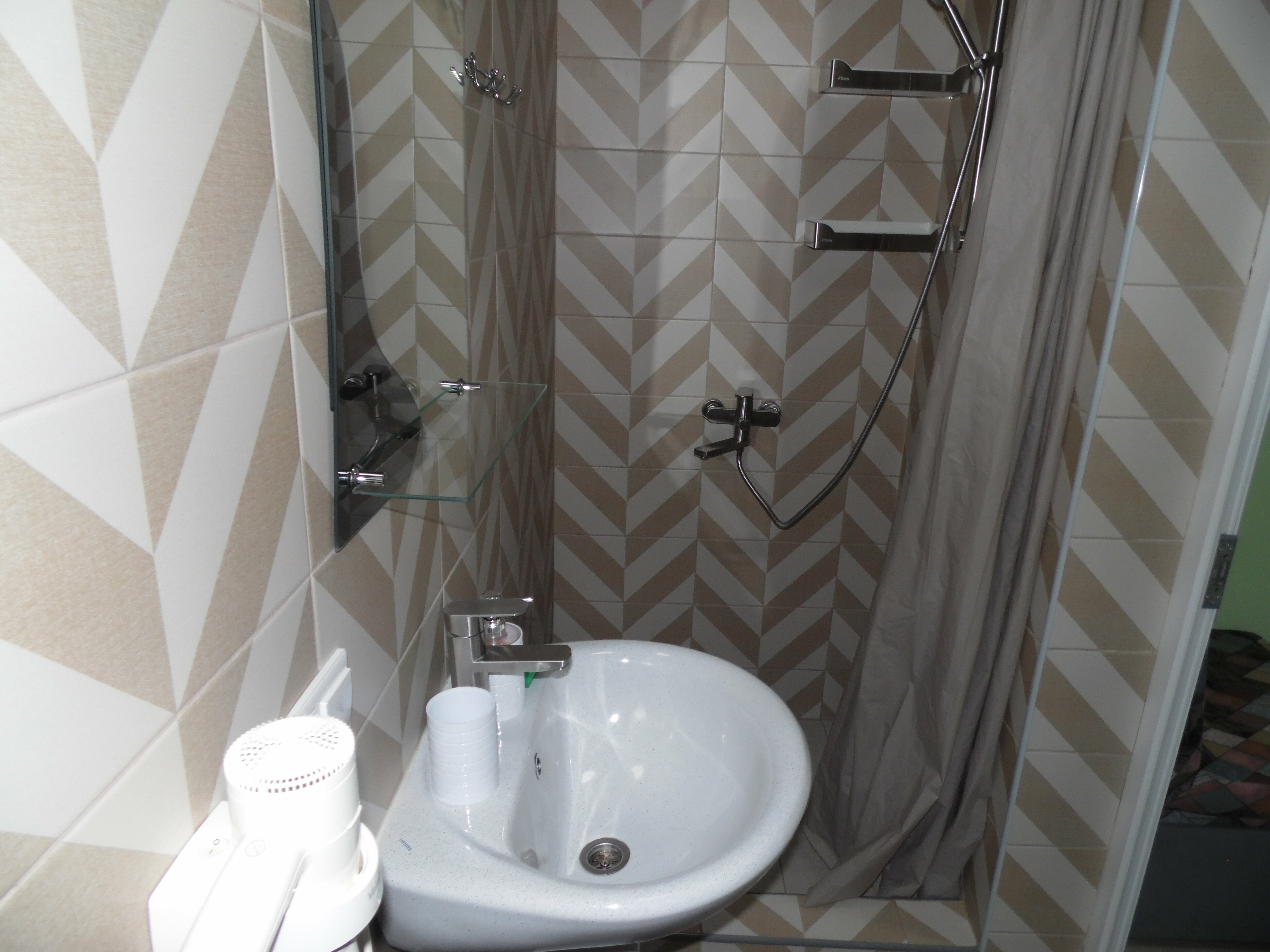 Двухместный номер с 2 отдельными кроватями и балконом