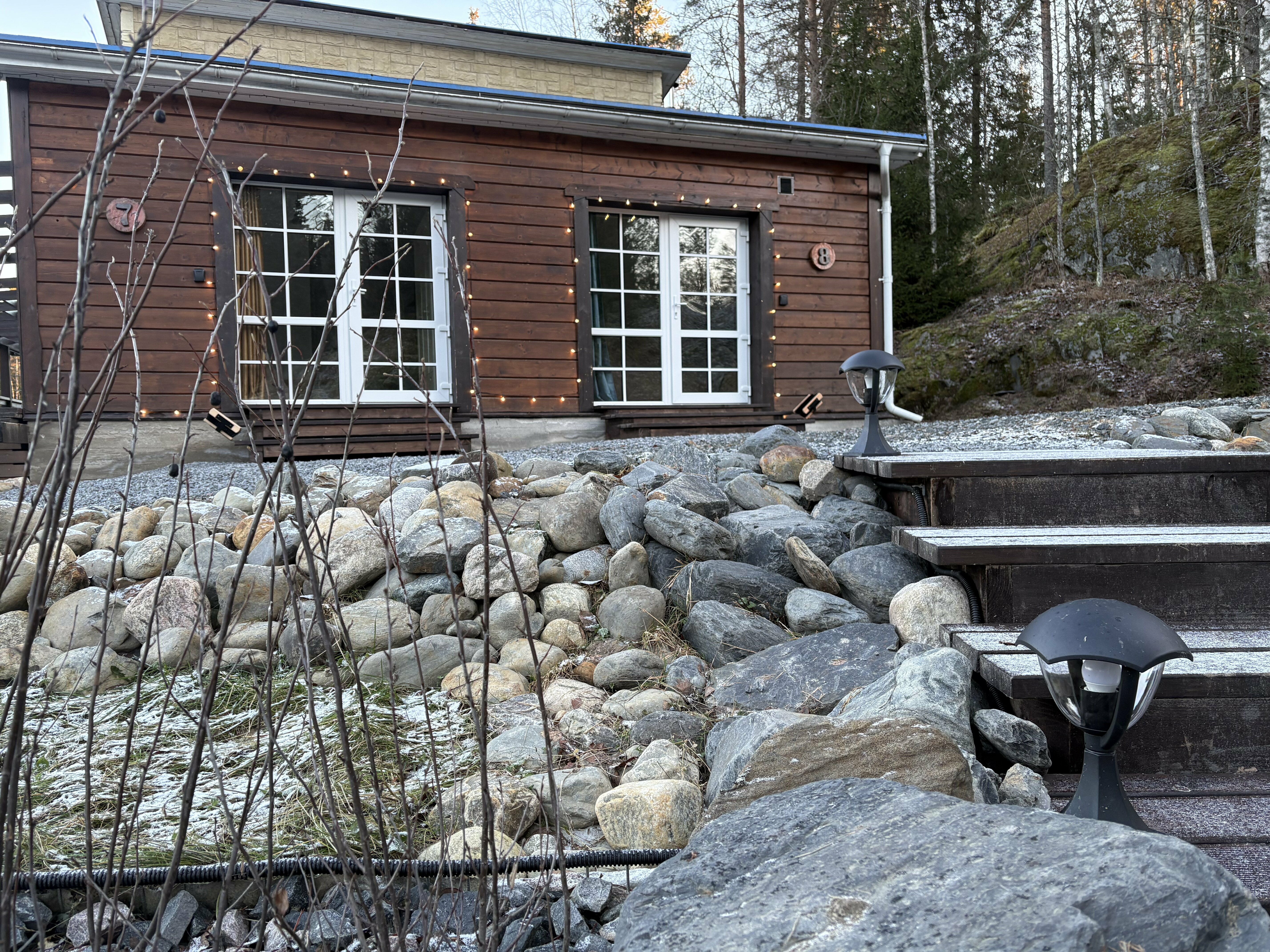 Студия-комфорт в загородном доме с видом на лес