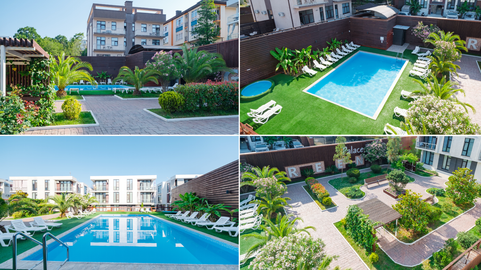 Апартаменты с видом на бассейн +30