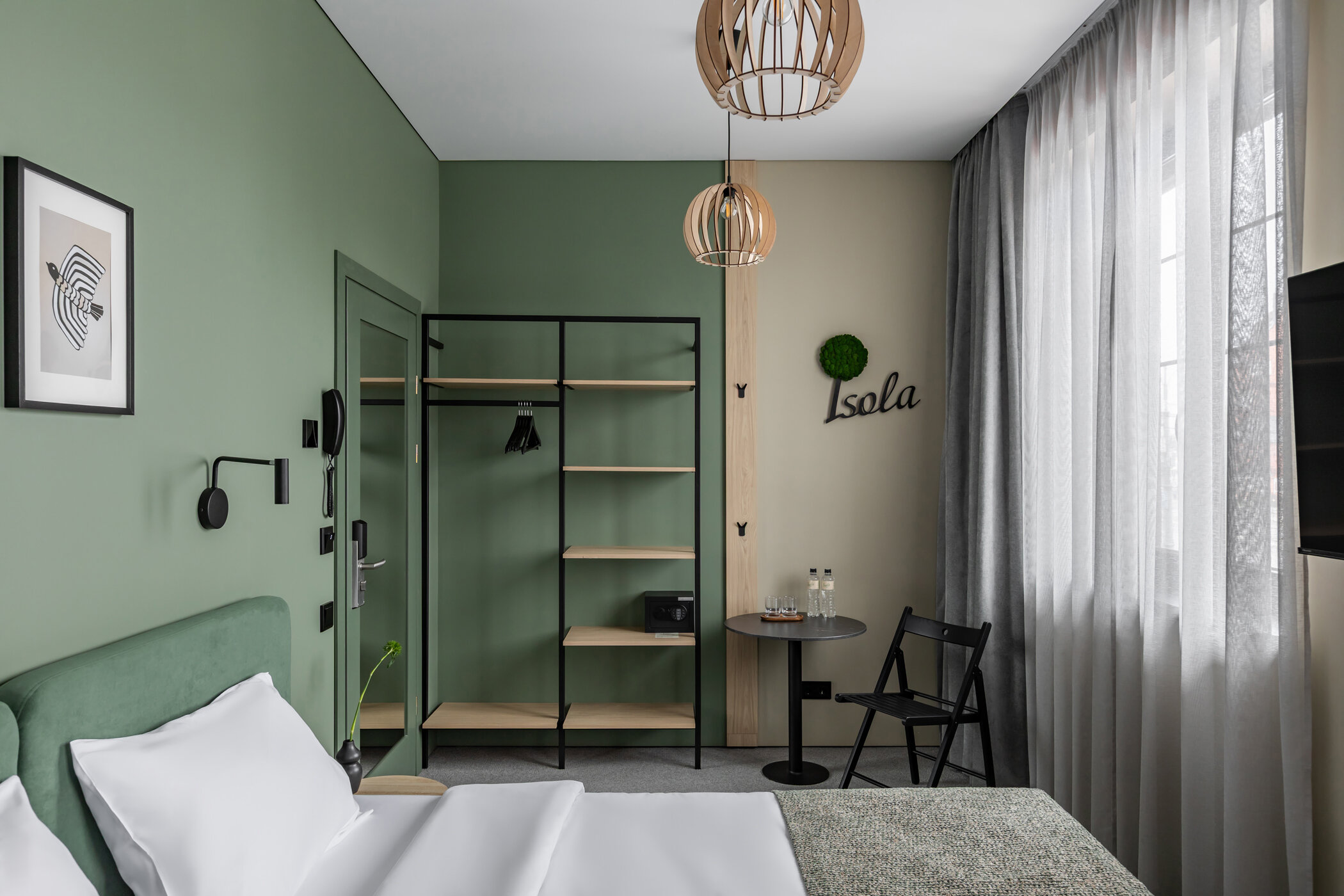 Двухместный номер Делюкс с 1 кроватью и душем