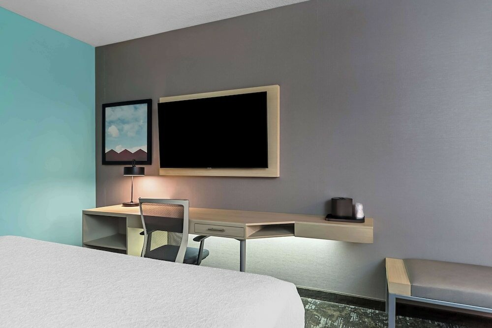 Standard Room, 1 King Bed, Accessible, Refrigerator & Microwave (Walk-in Shower)