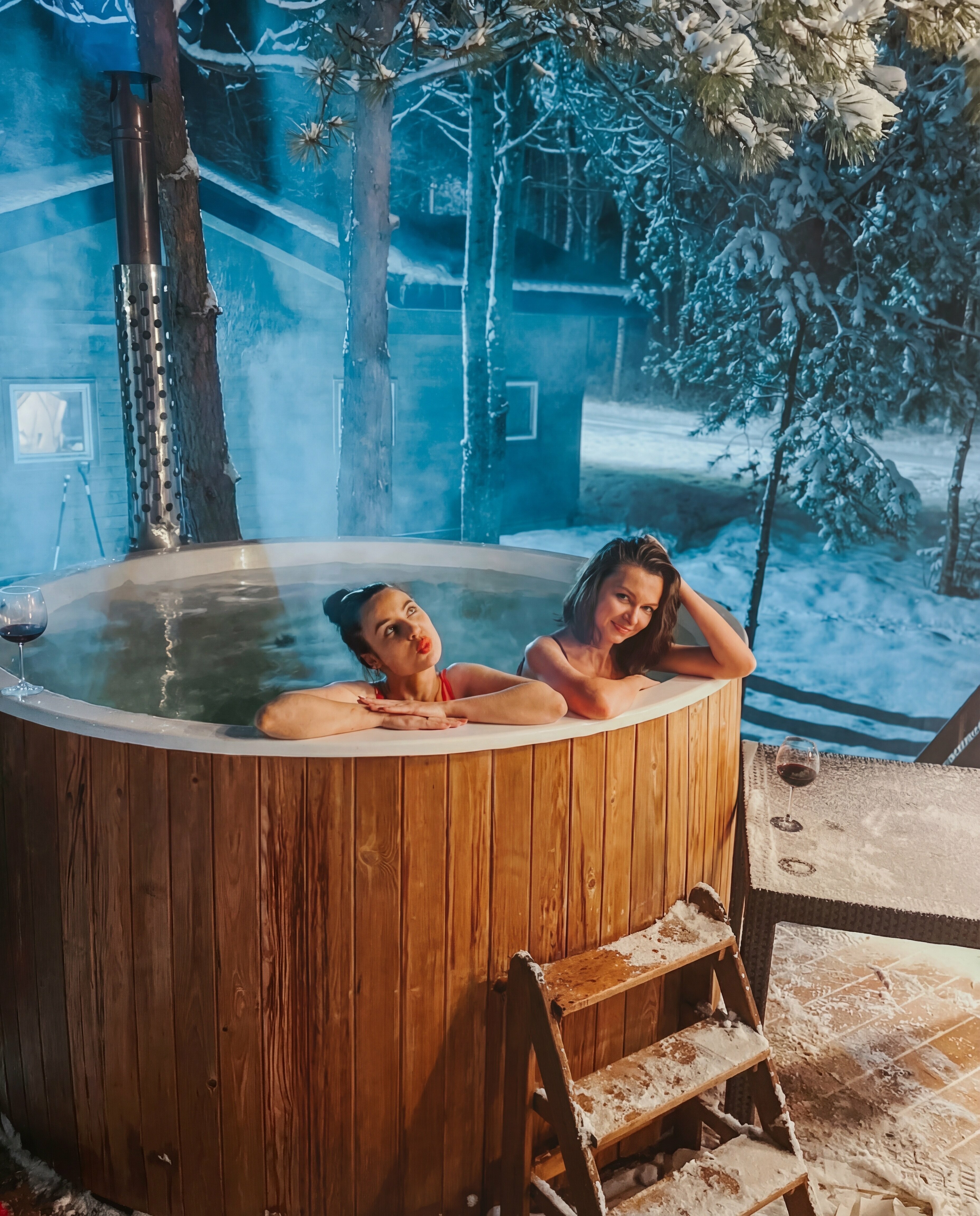 Коттедж с видом на лес