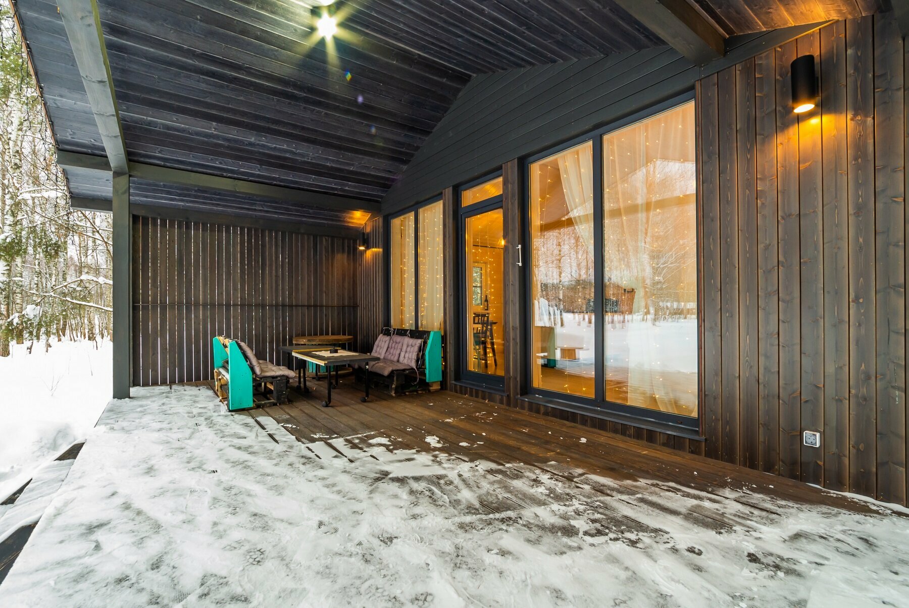 Коттедж с видом на лес