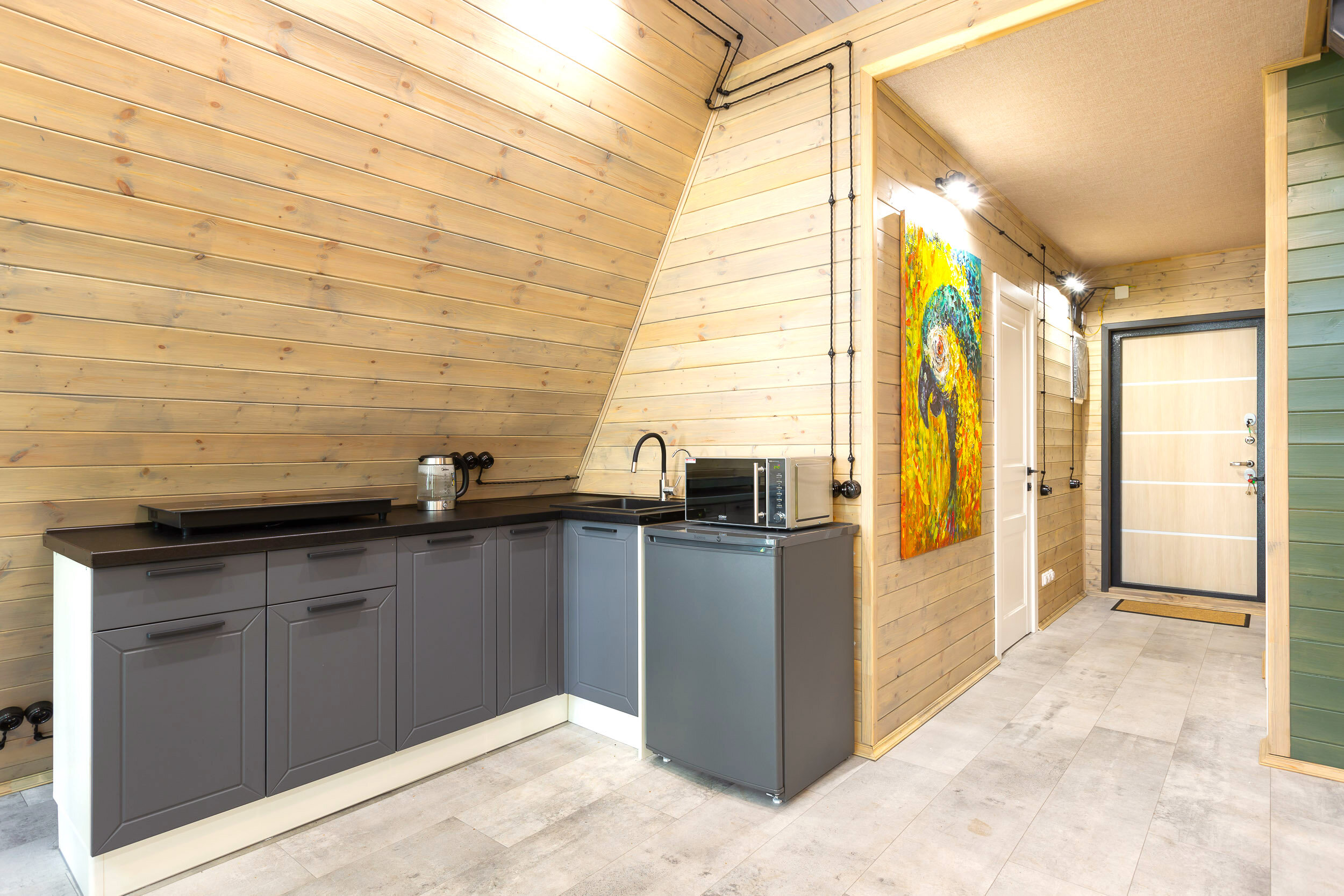 Коттедж с видом на лес