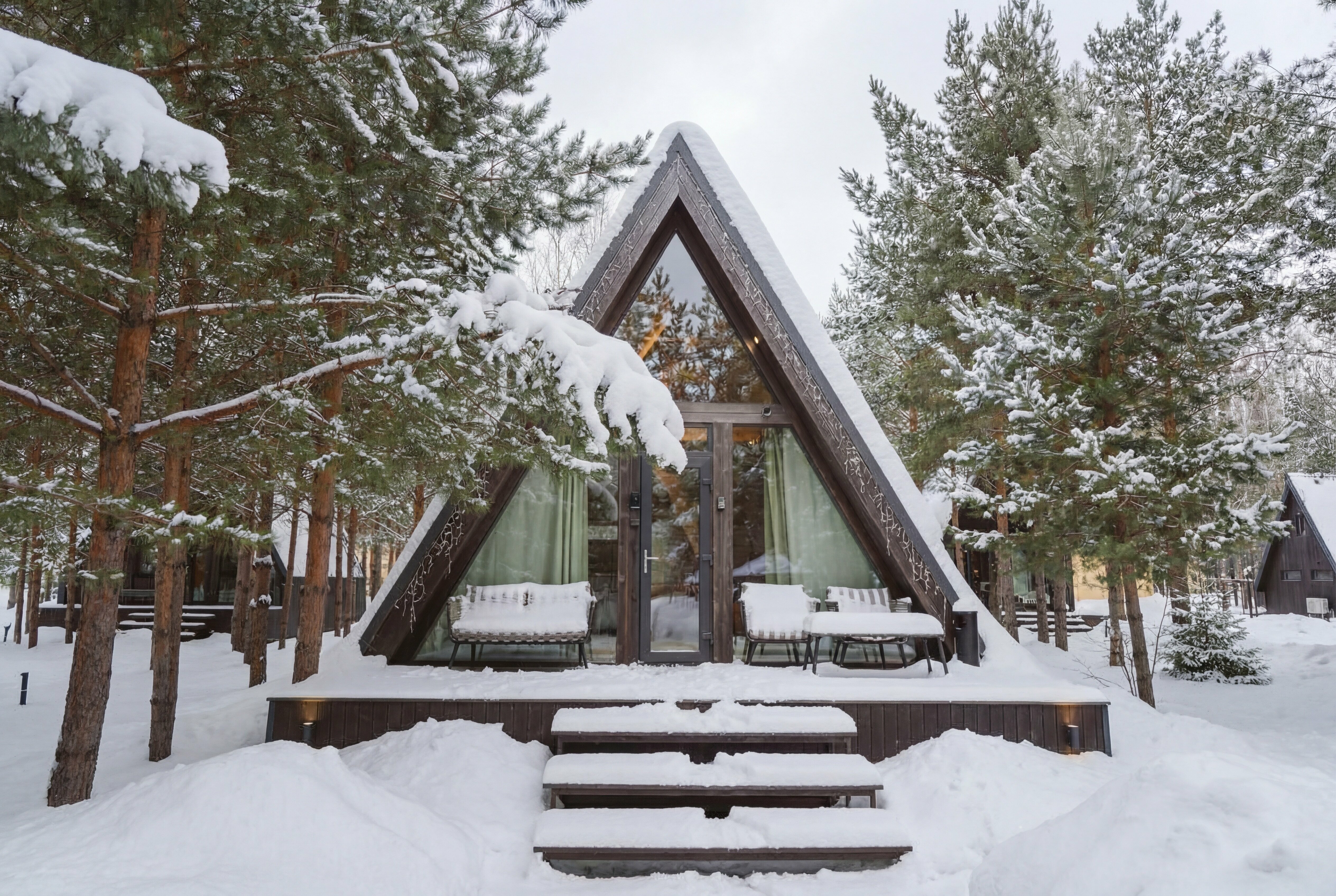 Коттедж с видом на лес