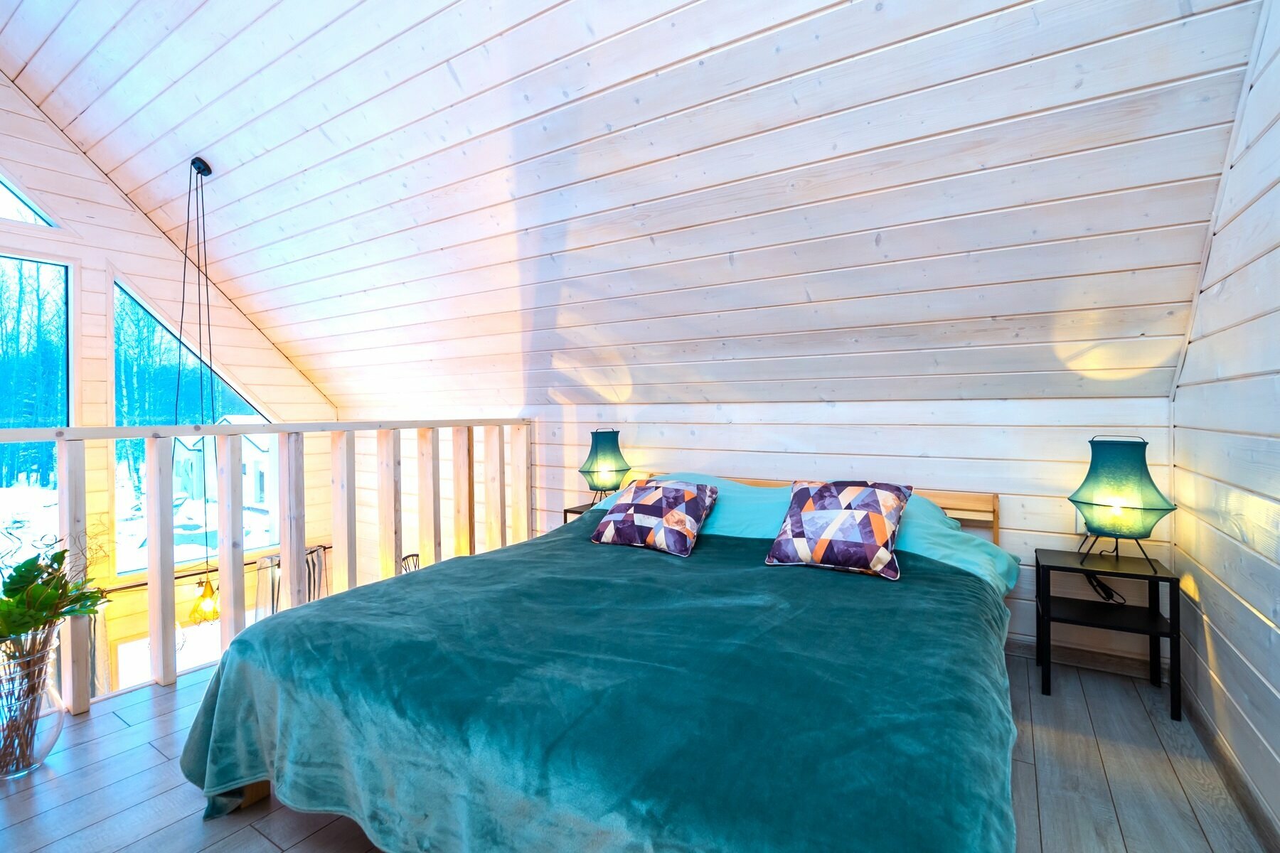 Коттедж с видом на лес