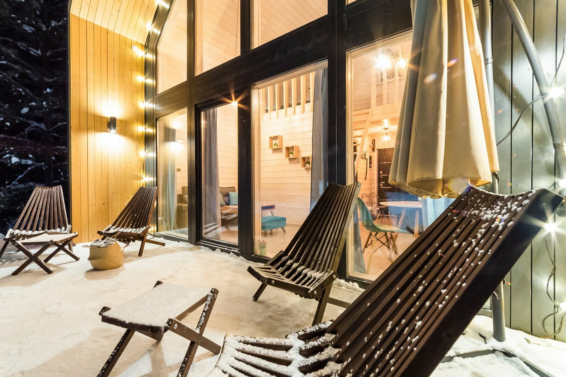 Коттедж с видом на лес