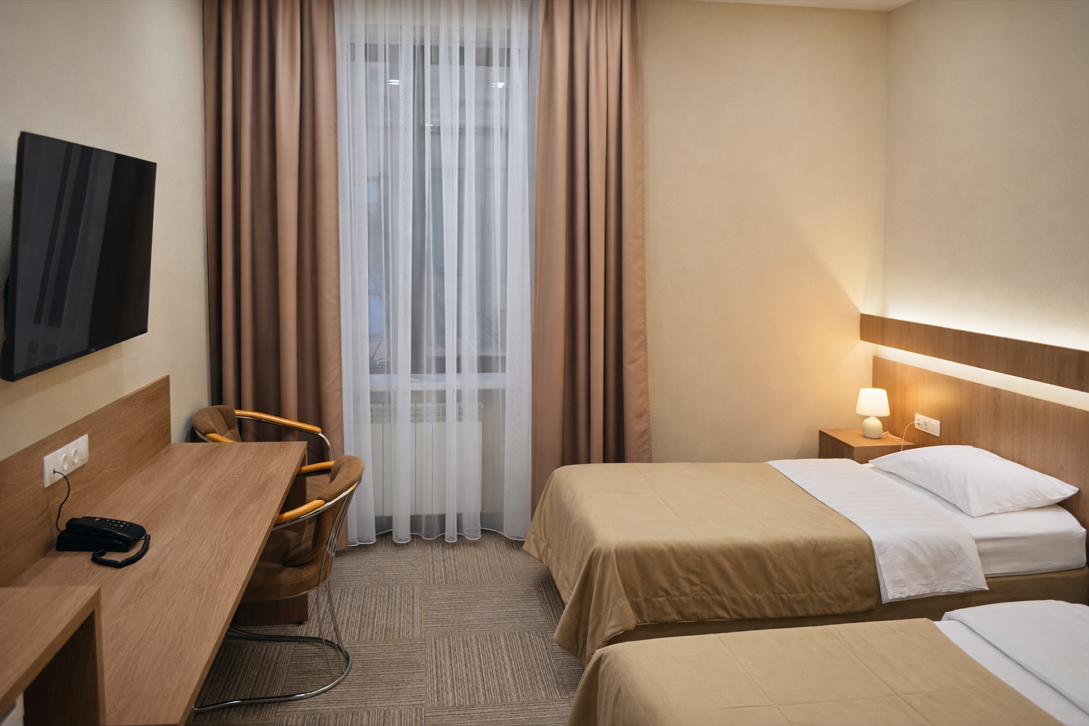 Двухместный номер с 2 отдельными кроватями