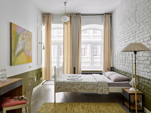 Двухместный номер Делюкс с 1 кроватью и балконом в Соул Китчен