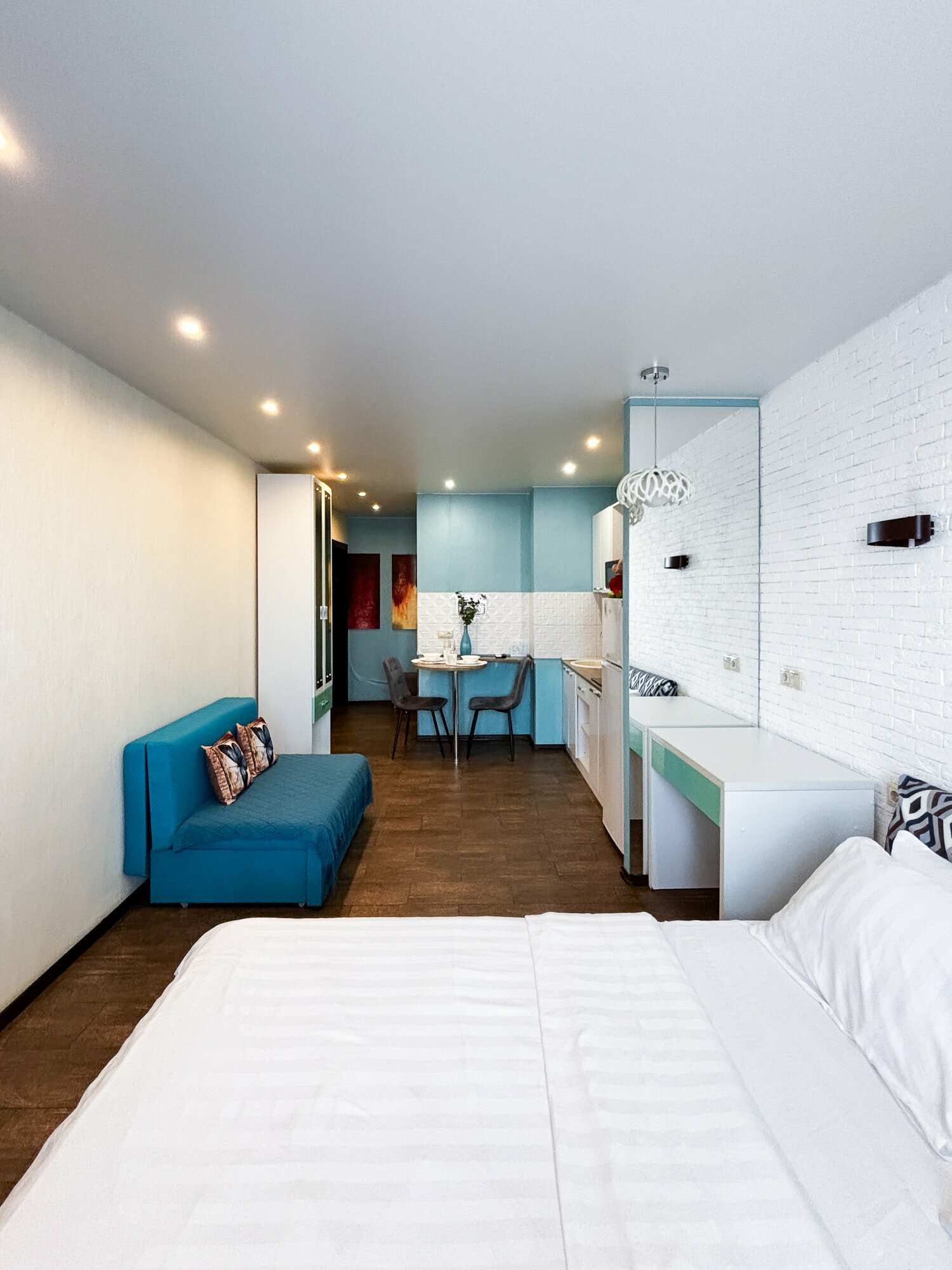 Небольшой двухместный номер с 1 кроватью