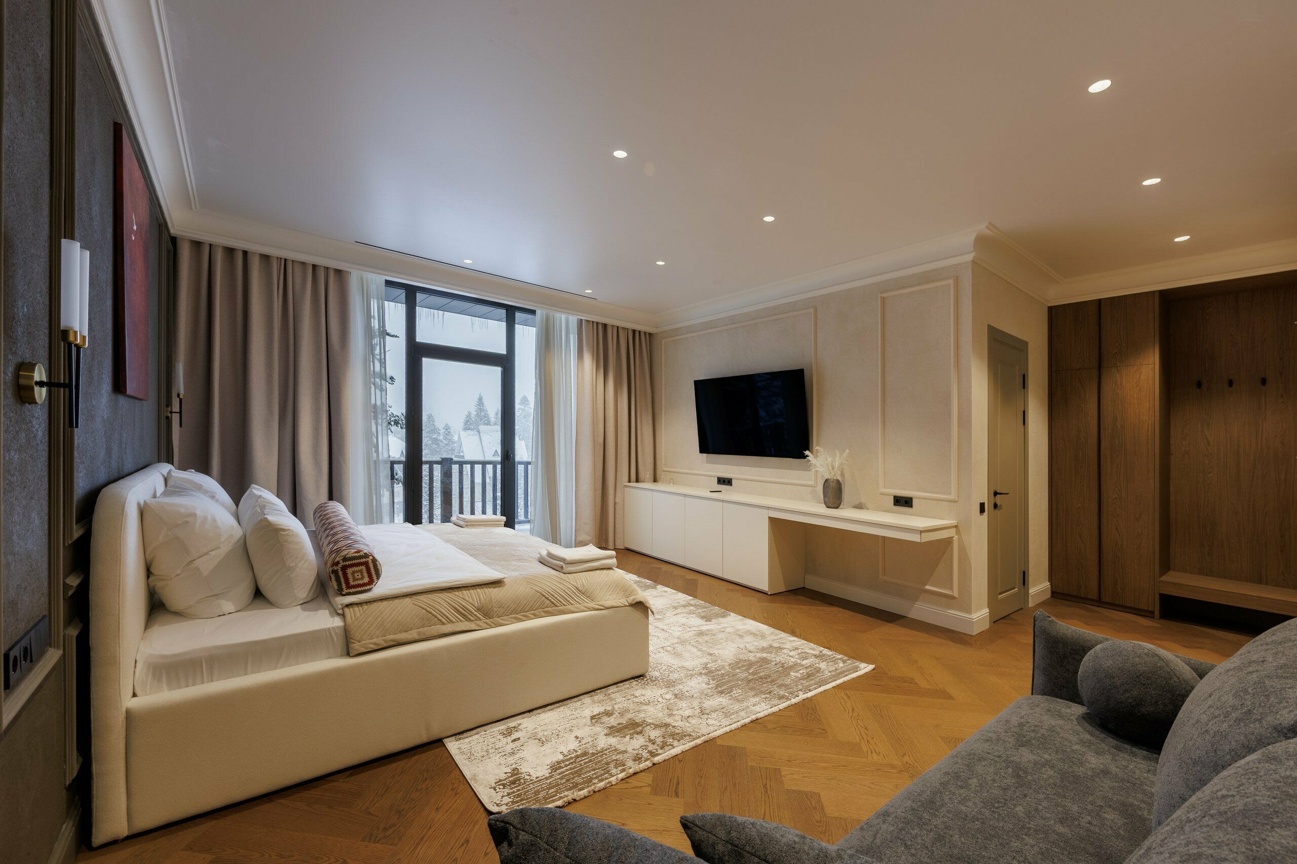 Люкс с видом на горы