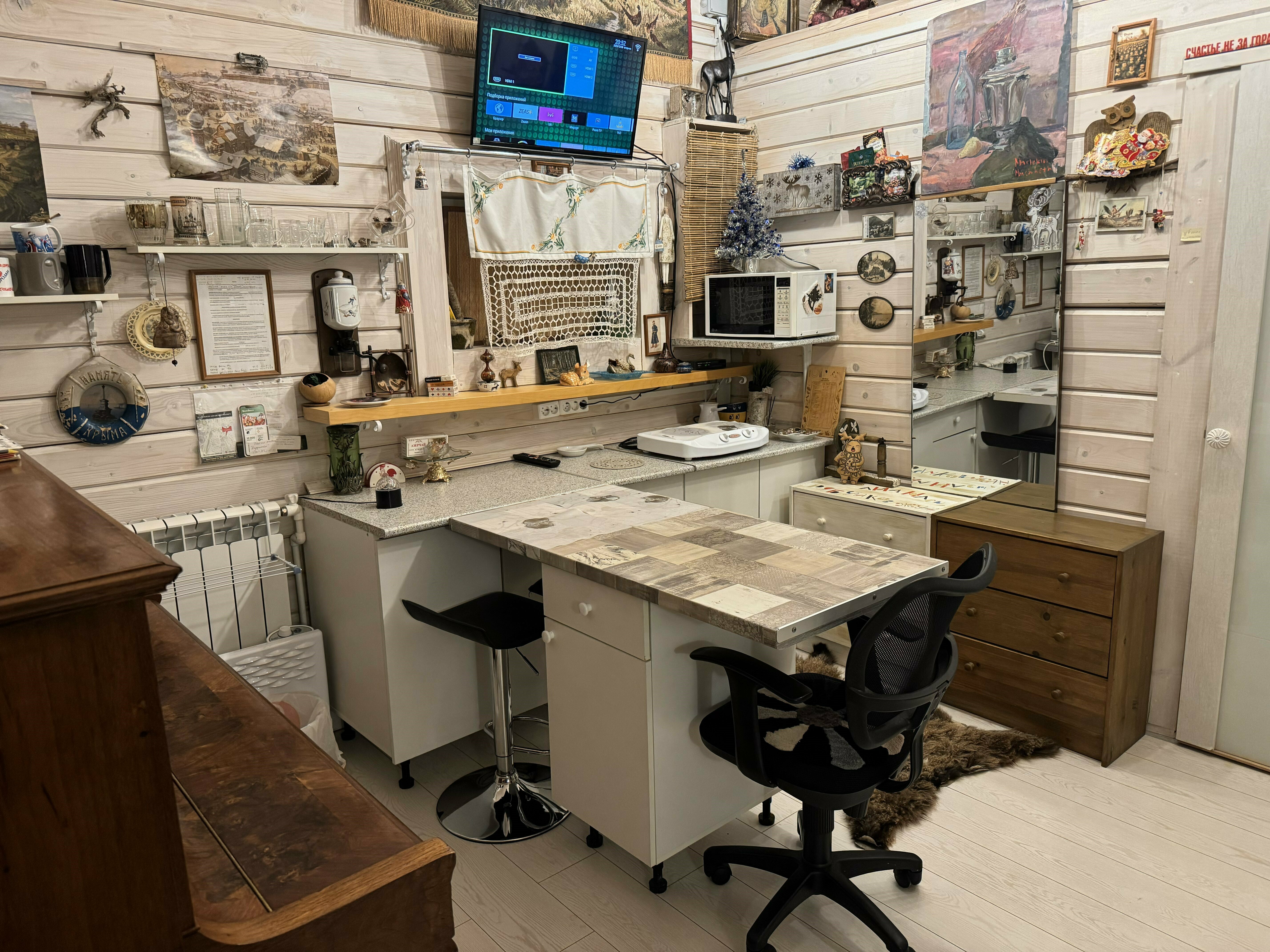 Дом-студия. Сауна и мангал за доп. плату. Без сигарет и алкоголя. Тишина с 21-9ч.