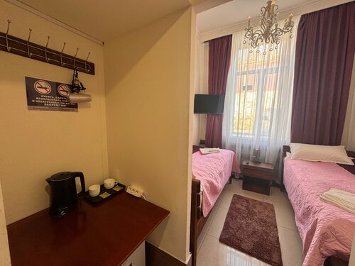 Эконом-мини с 2-мя раздельными кроватями (мини с/у)