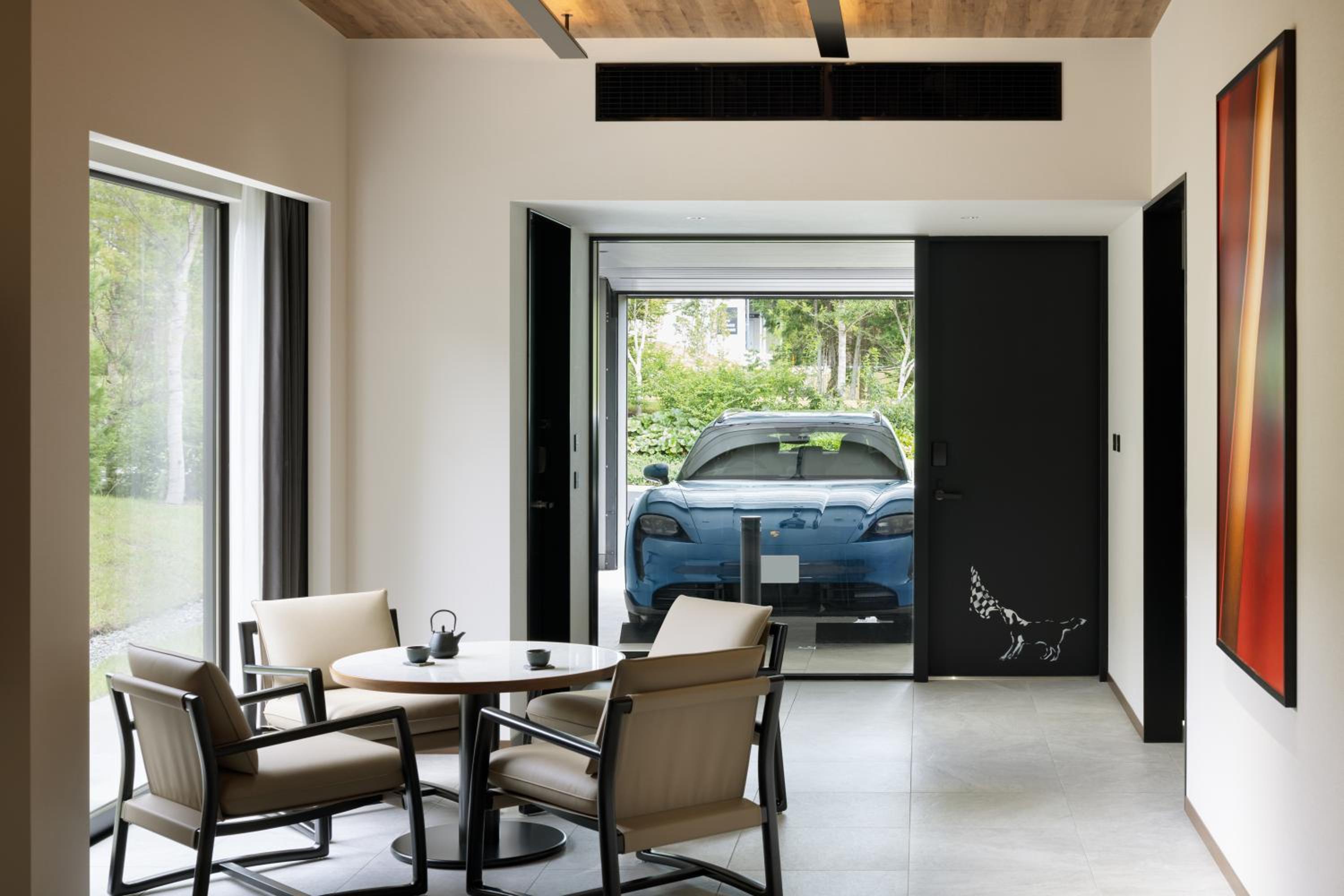 Garden Villa with Two Single Beds and Private Garage