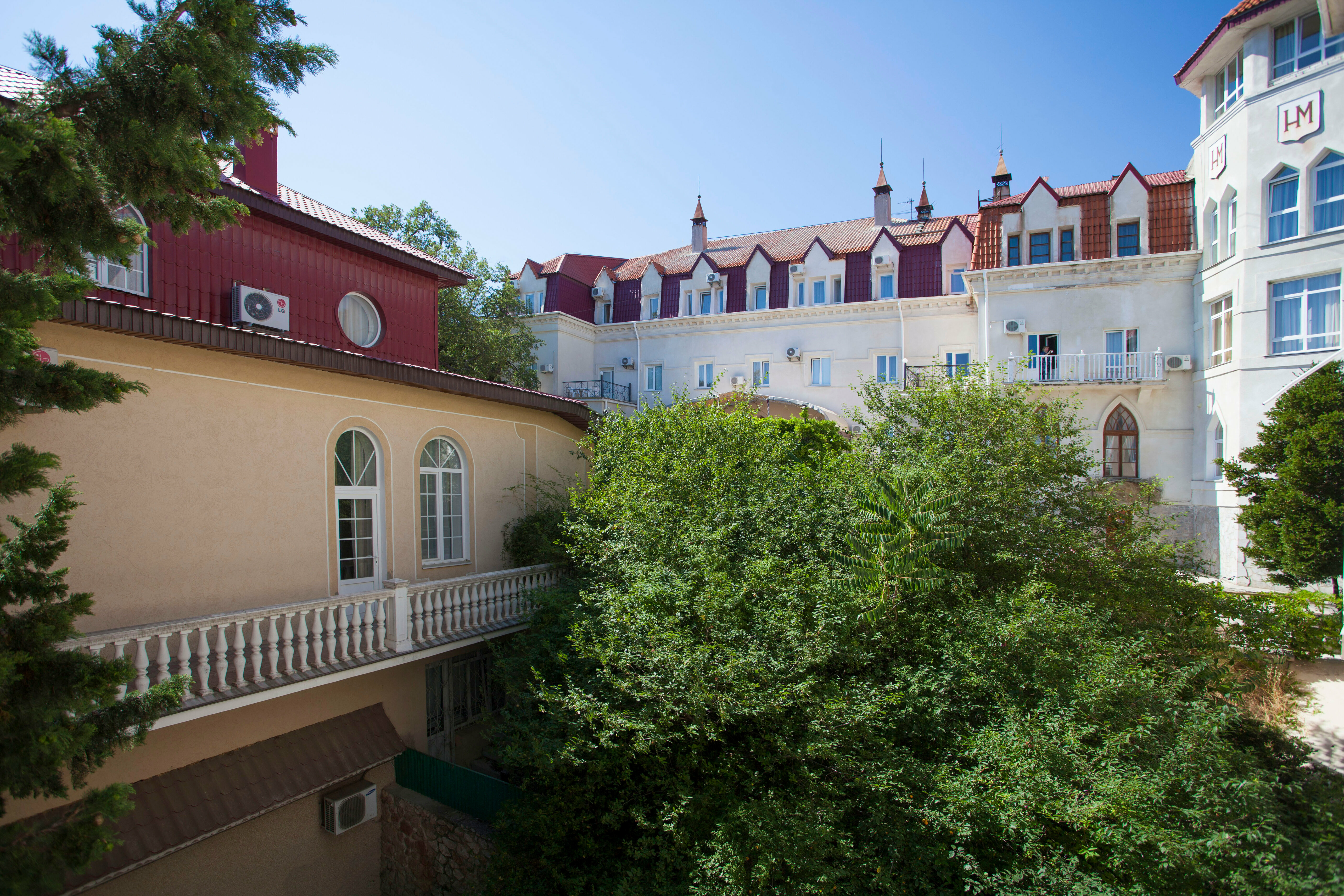 Двухместный номер с 1 кроватью или 2 отдельными кроватями и балконом