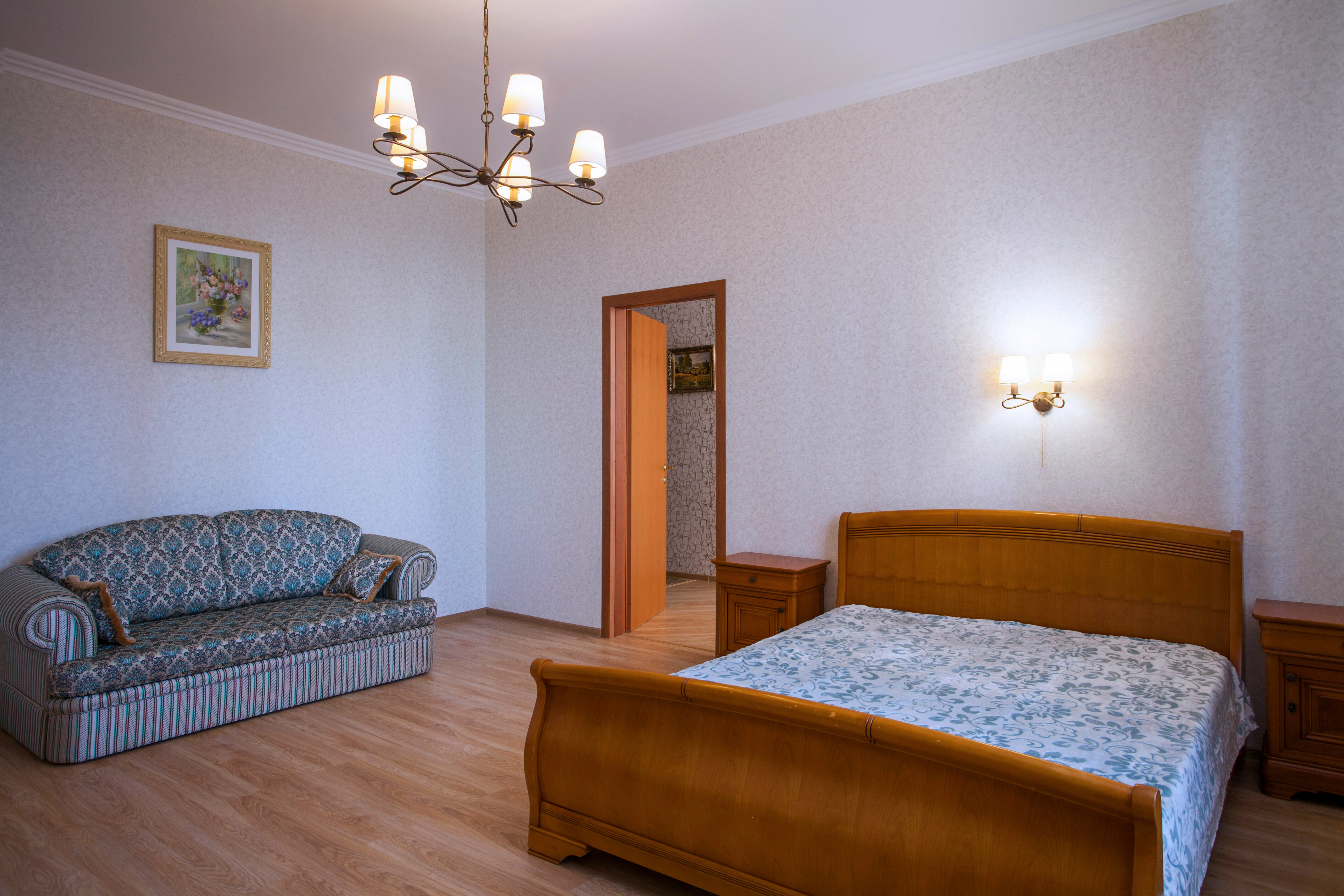 Двухместный номер с 1 кроватью или 2 отдельными кроватями и балконом