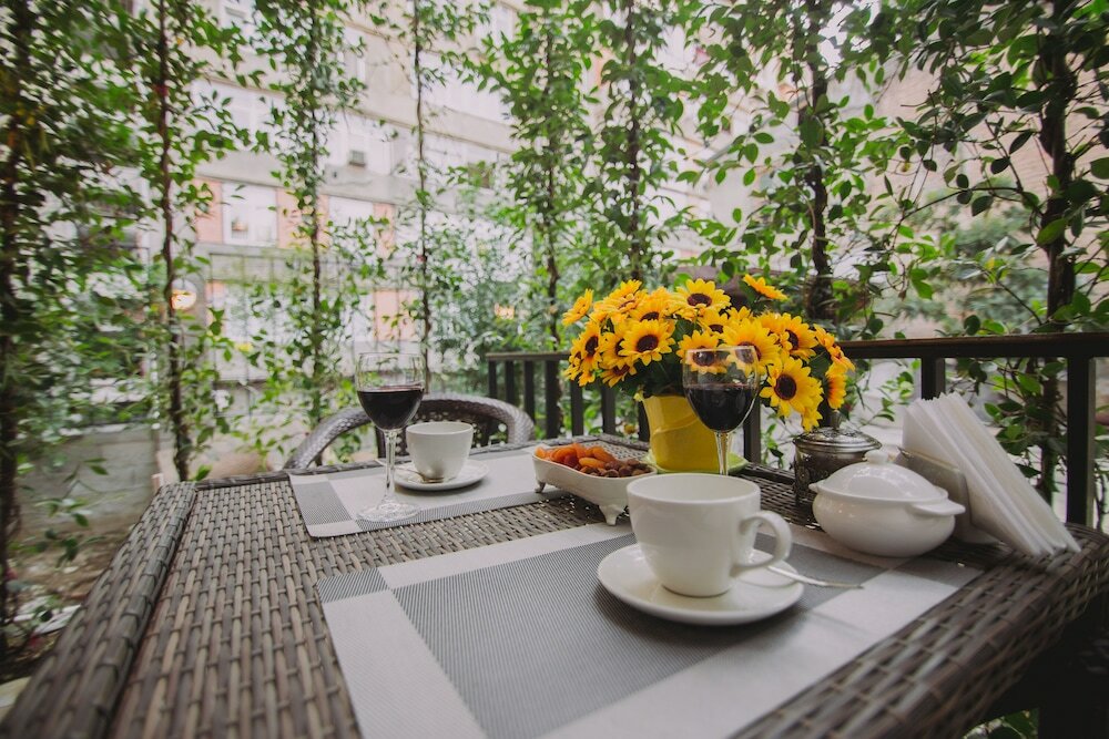 Deluxe Double Room, Balcony, Garden View