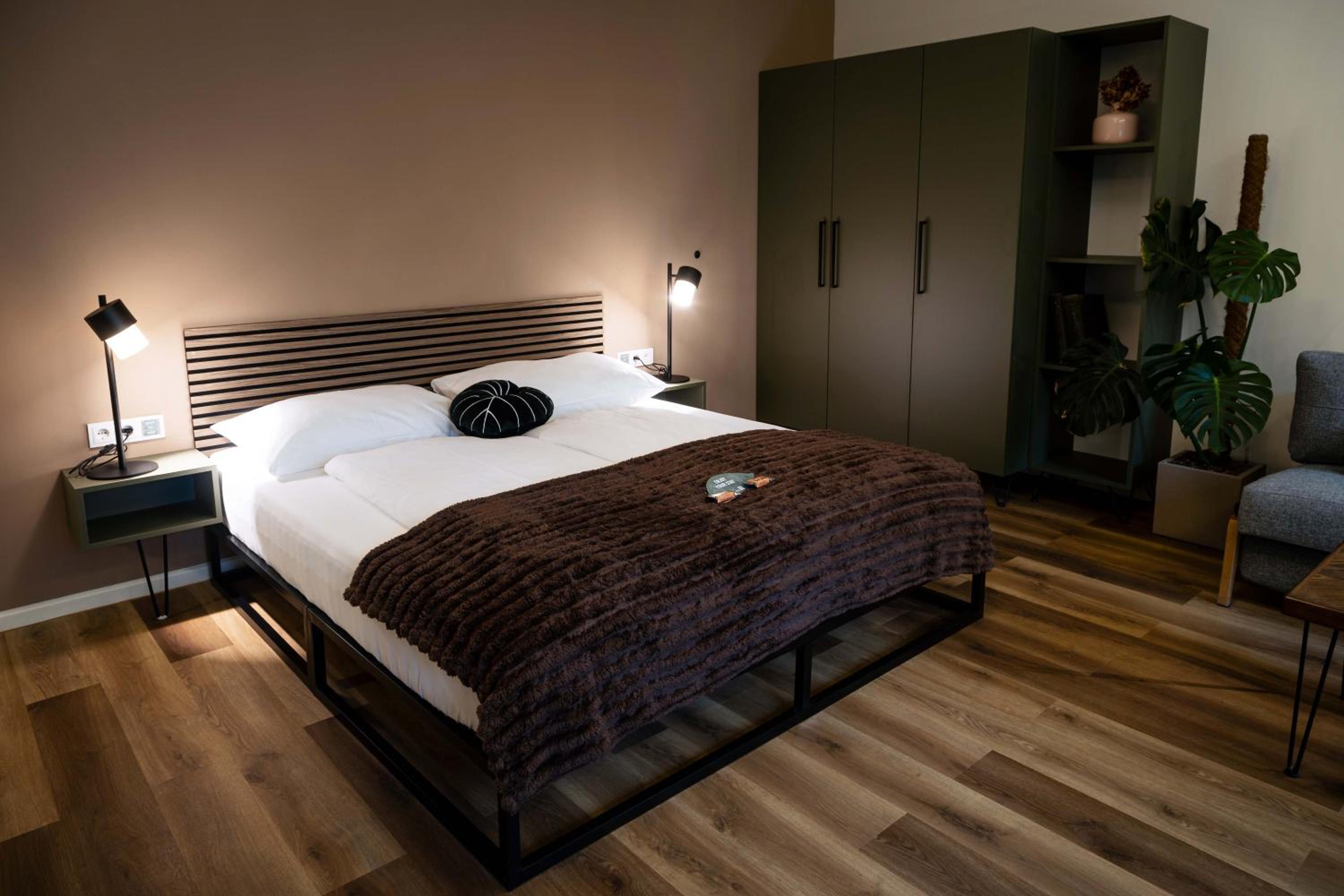 Two-Bedroom Apartment with Balcony