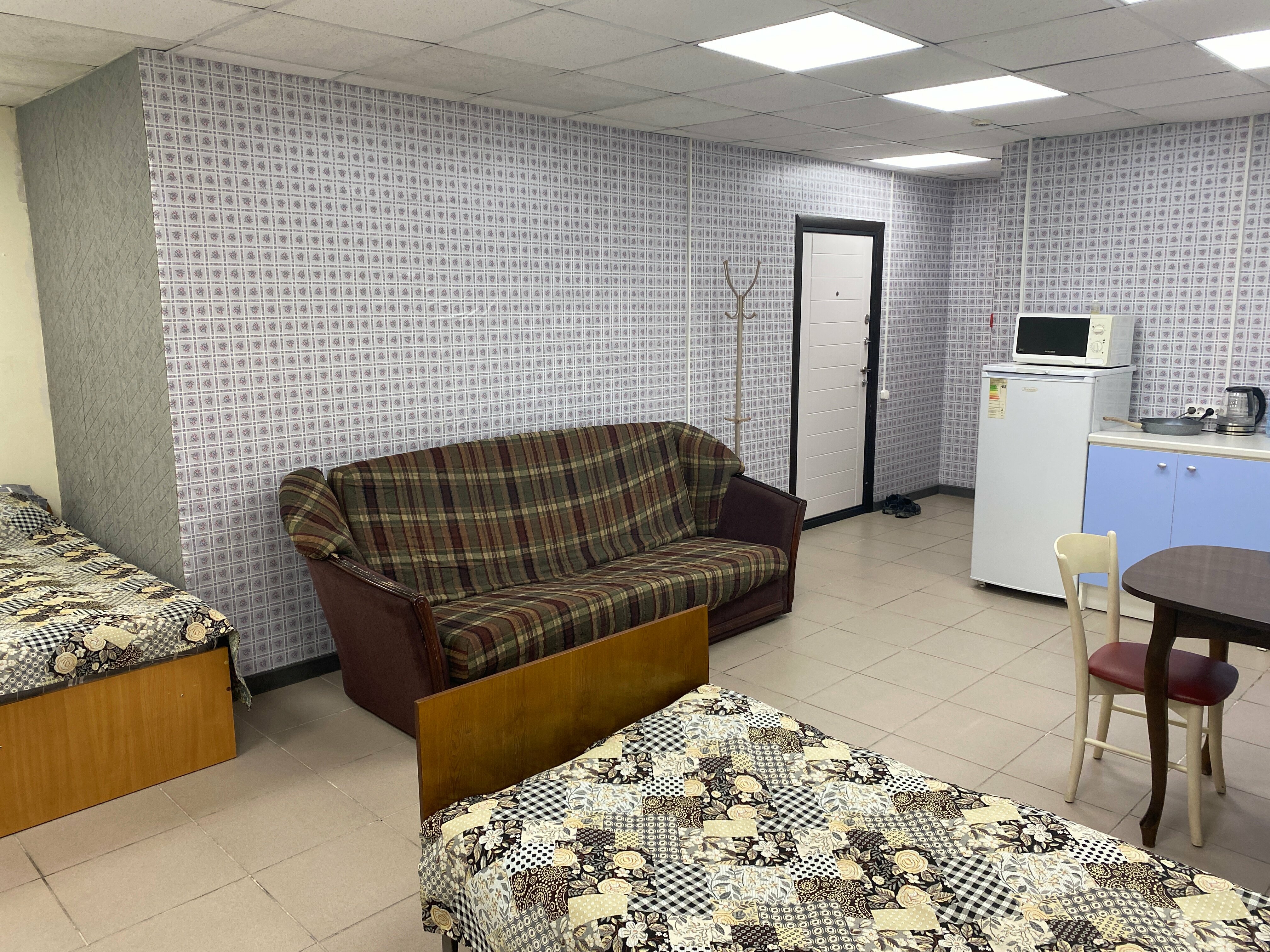 5ти местная эконом студия 38м