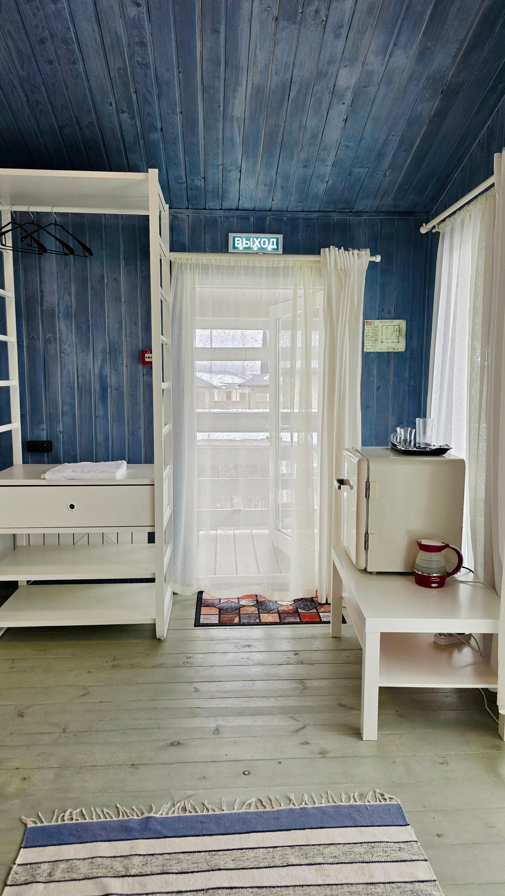 Двухместный номер с 1 кроватью и балконом