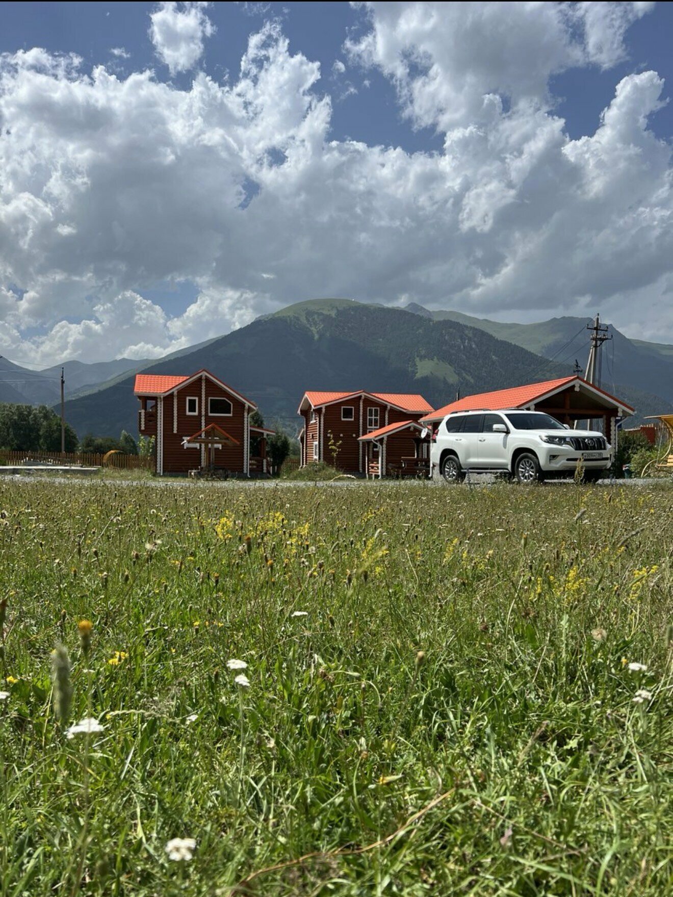 Коттедж с видом на горы