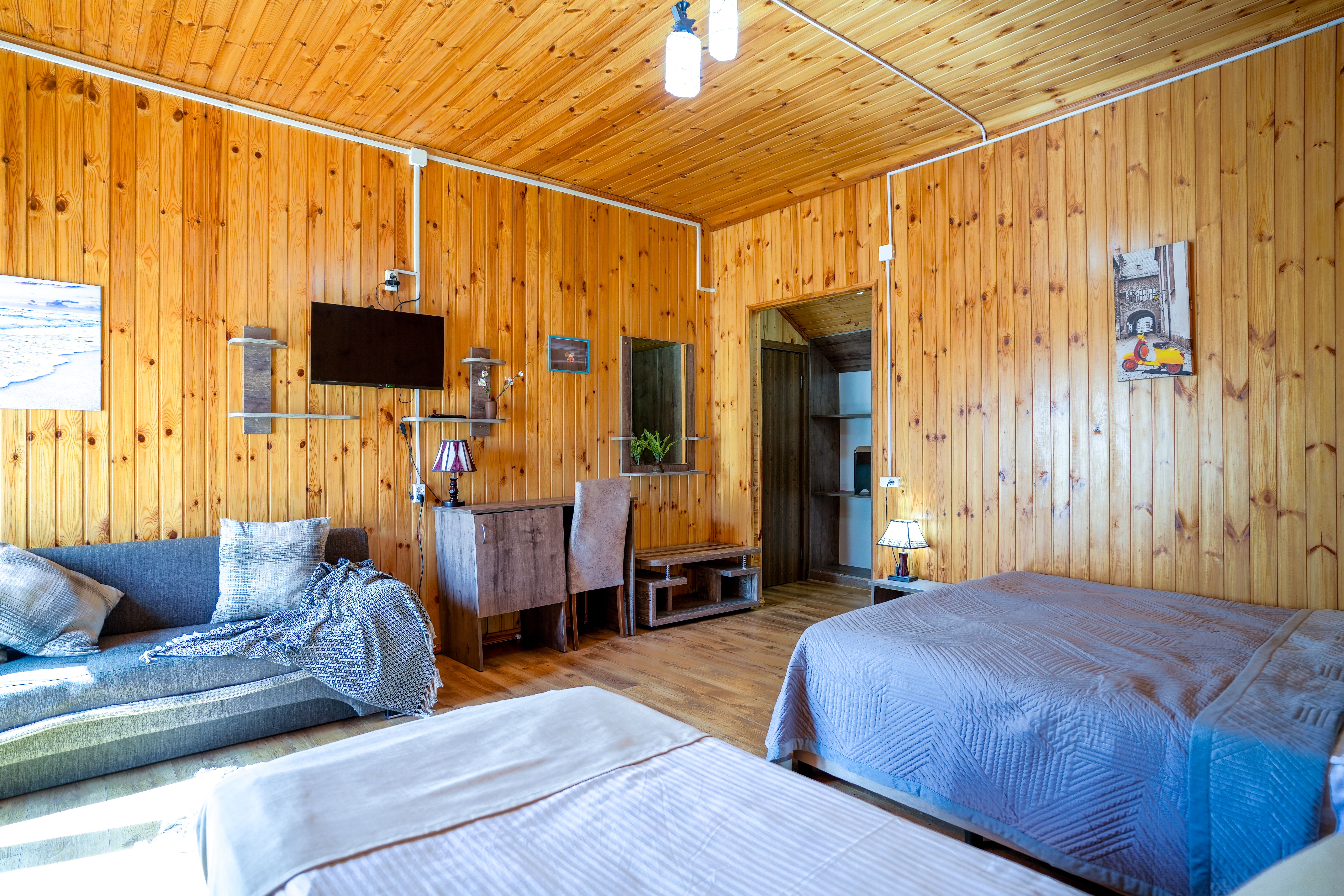 Семейный номер с балконом