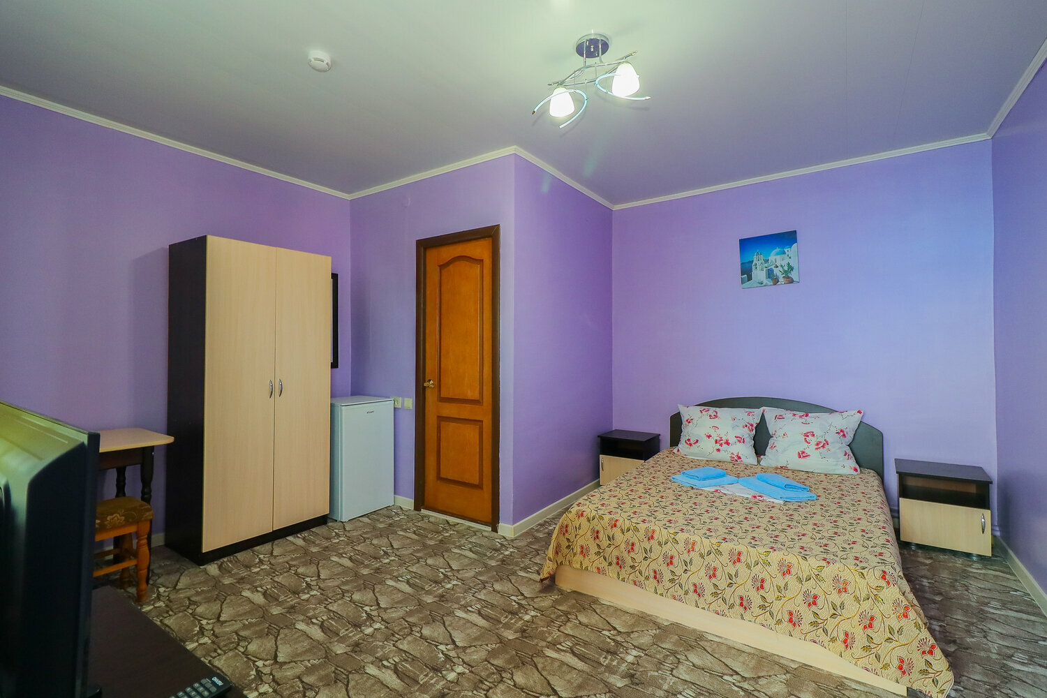 Улучшенный двухместный номер с 1 кроватью или 2 отдельными кроватями, вид на город