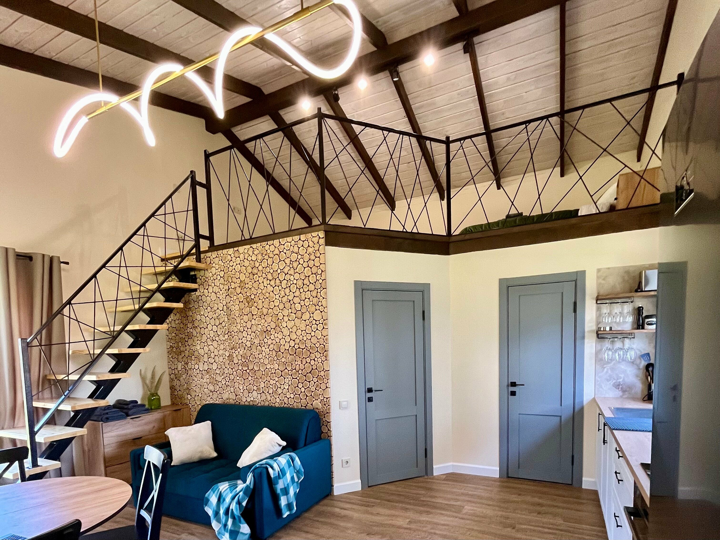 Шале с видом на горы