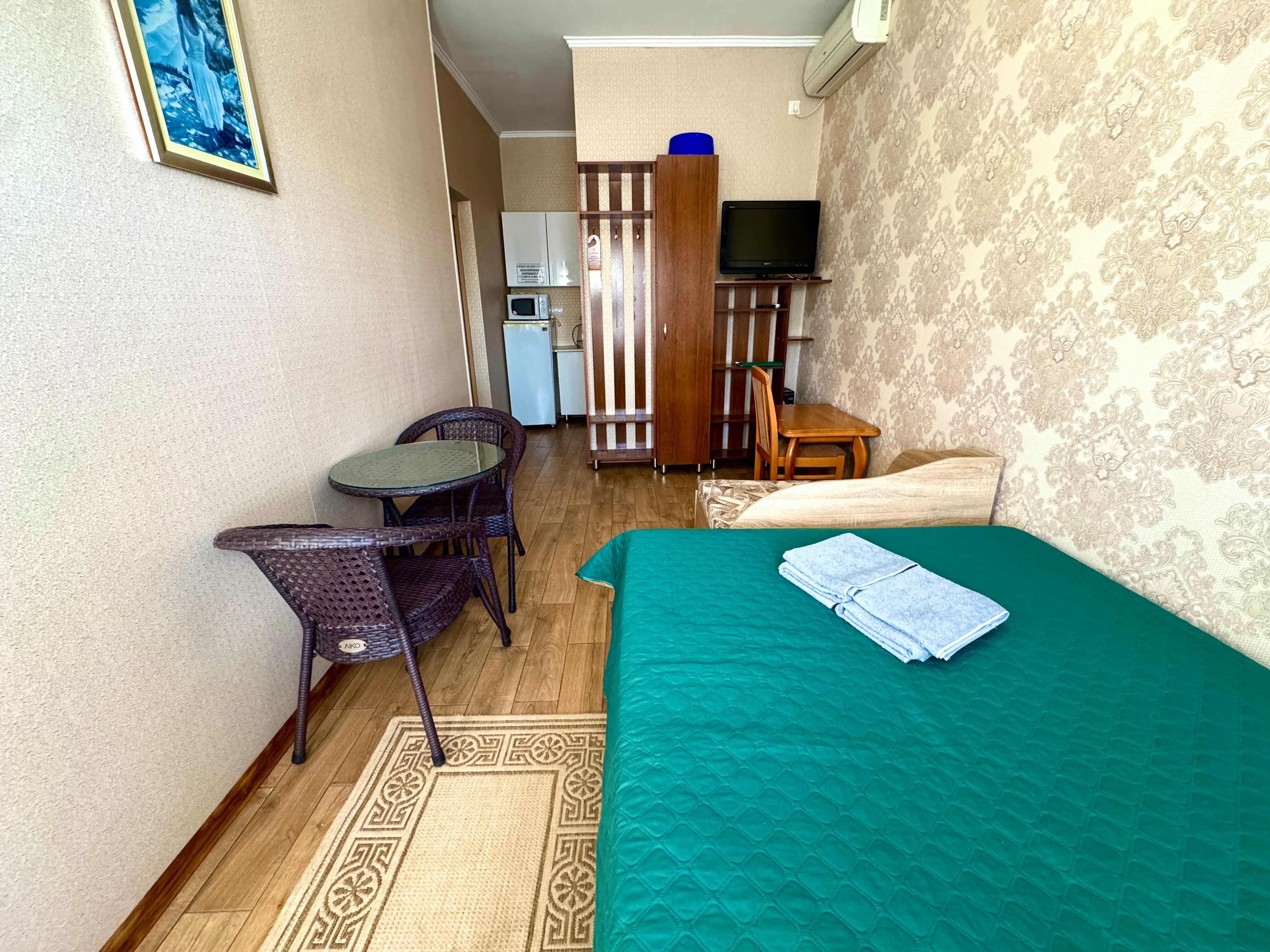 Двухместный номер Делюкс с 1 кроватью и балконом