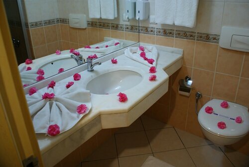 Номер, вид на бассейн в Grand Viking Hotel