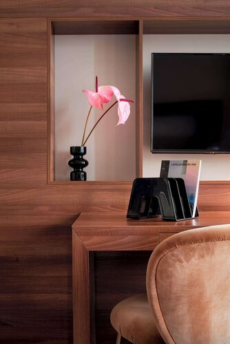 Улучшенный двухместный номер, одноместное размещение в Fleming's Selection Hotel Frankfurt-City