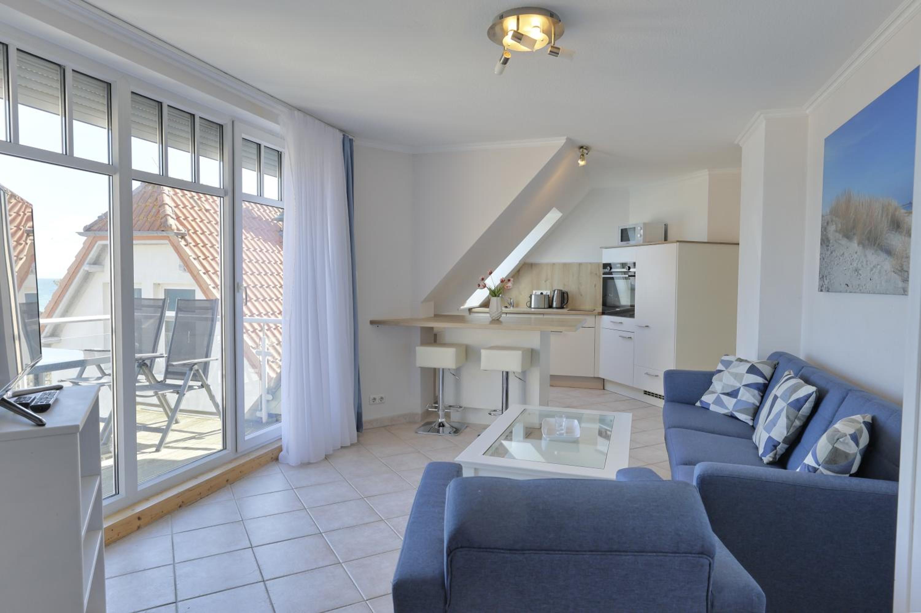 Apartment 48 with Balcony and Sea View