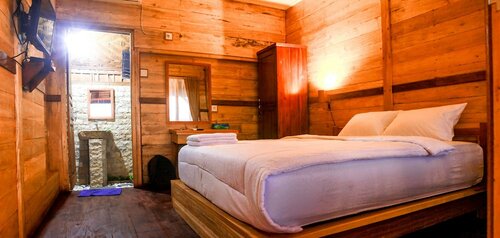 Традиционный коттедж, 1 двуспальная кровать «Кинг-сайз», вид на океан в Malibu Huts