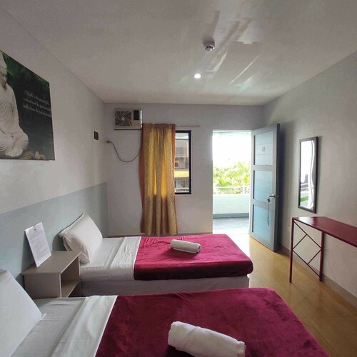 Номер с 2 односпальными кроватями, 1 спальня в Little Rock Cebu